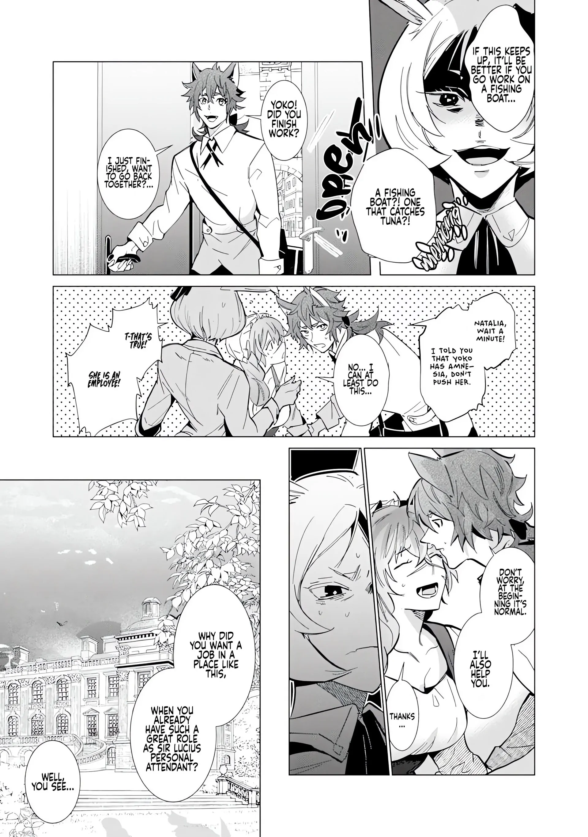 Hazure Shuzoku "Orc" ni Tensei shitara Saikyou Kishi-sama ni Torawaremashite Chapter 5 - page 10