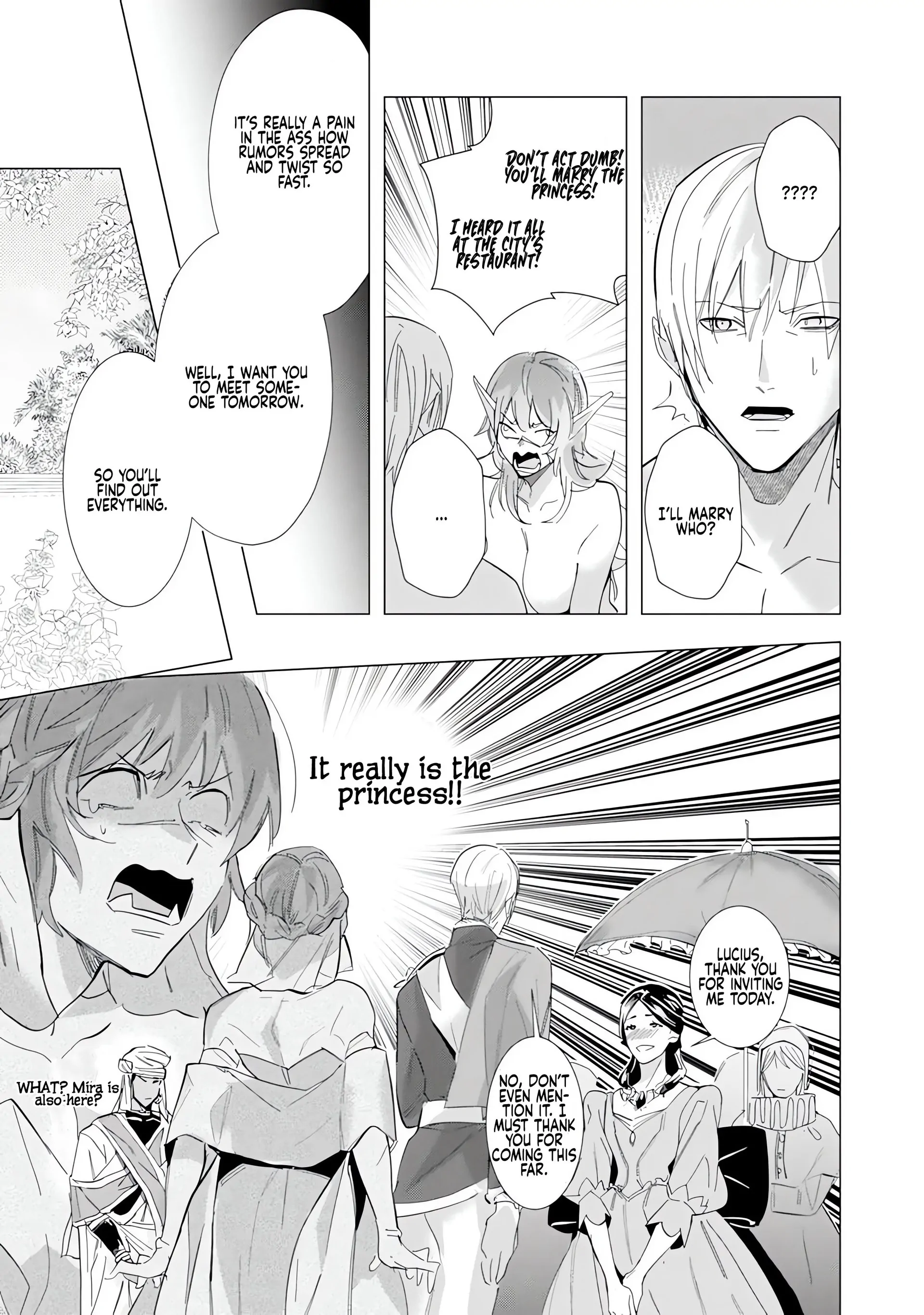 Hazure Shuzoku "Orc" ni Tensei shitara Saikyou Kishi-sama ni Torawaremashite Chapter 5 - page 30