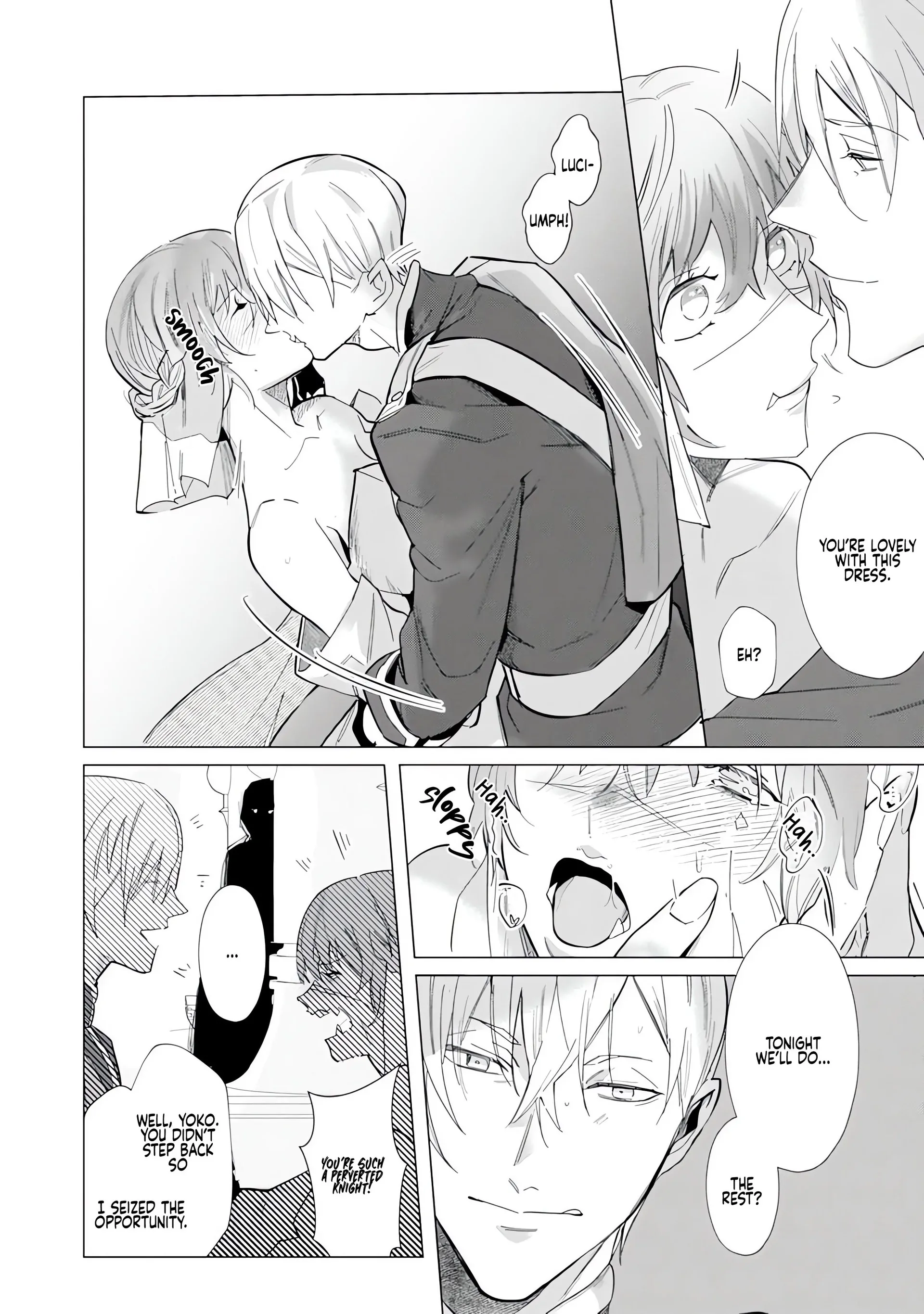 Hazure Shuzoku "Orc" ni Tensei shitara Saikyou Kishi-sama ni Torawaremashite Chapter 5 - page 33