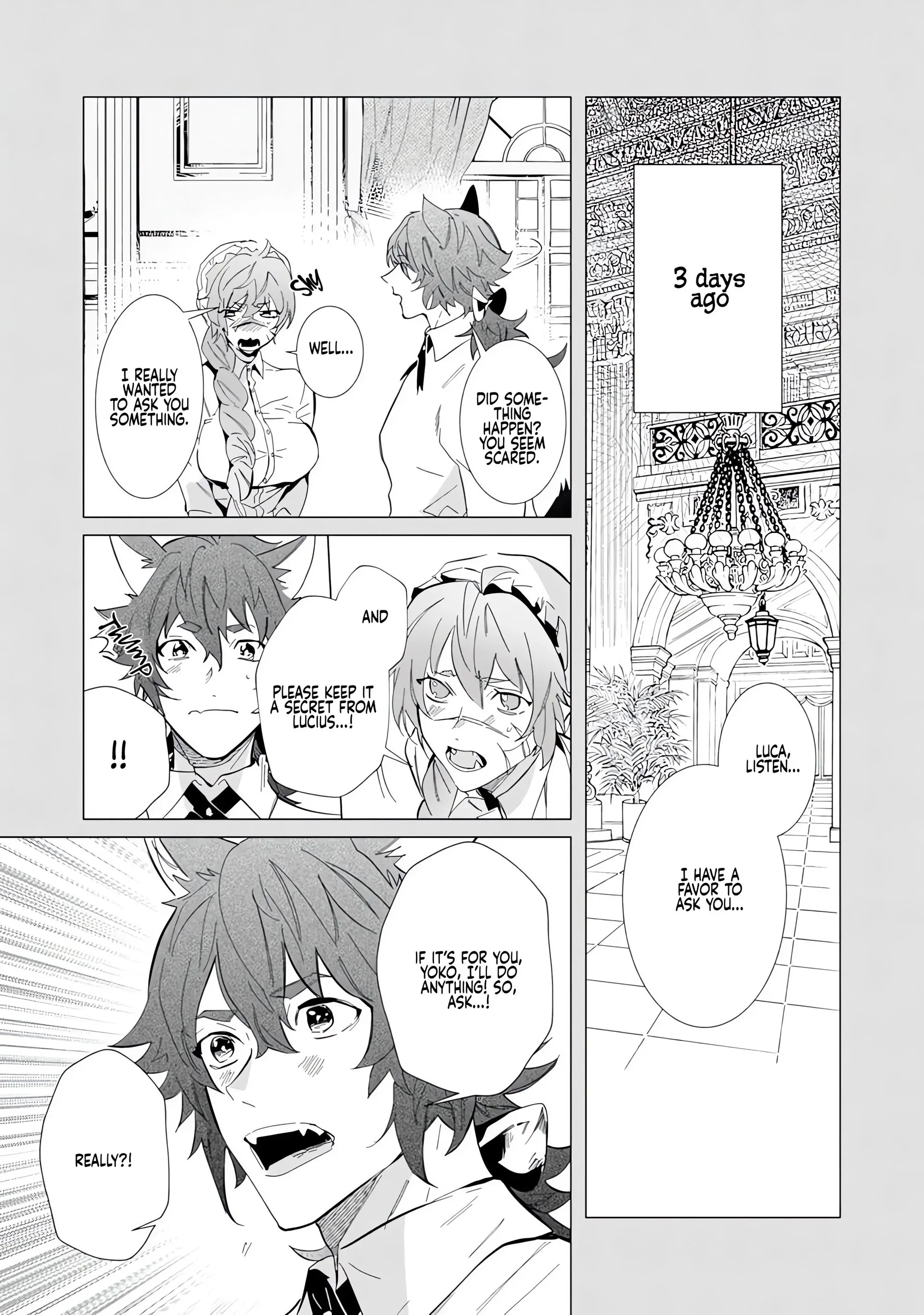 Hazure Shuzoku "Orc" ni Tensei shitara Saikyou Kishi-sama ni Torawaremashite Chapter 5 - page 6