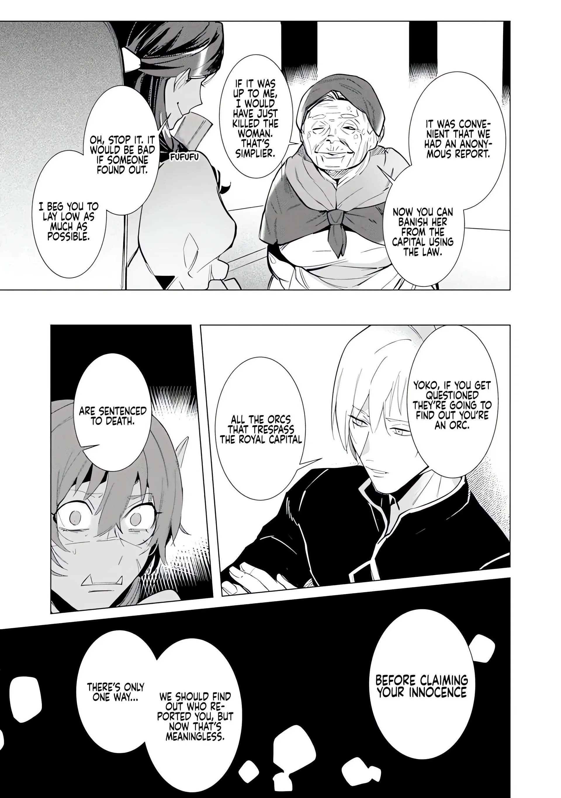 Hazure Shuzoku "Orc" ni Tensei shitara Saikyou Kishi-sama ni Torawaremashite Chapter 6 - page 11