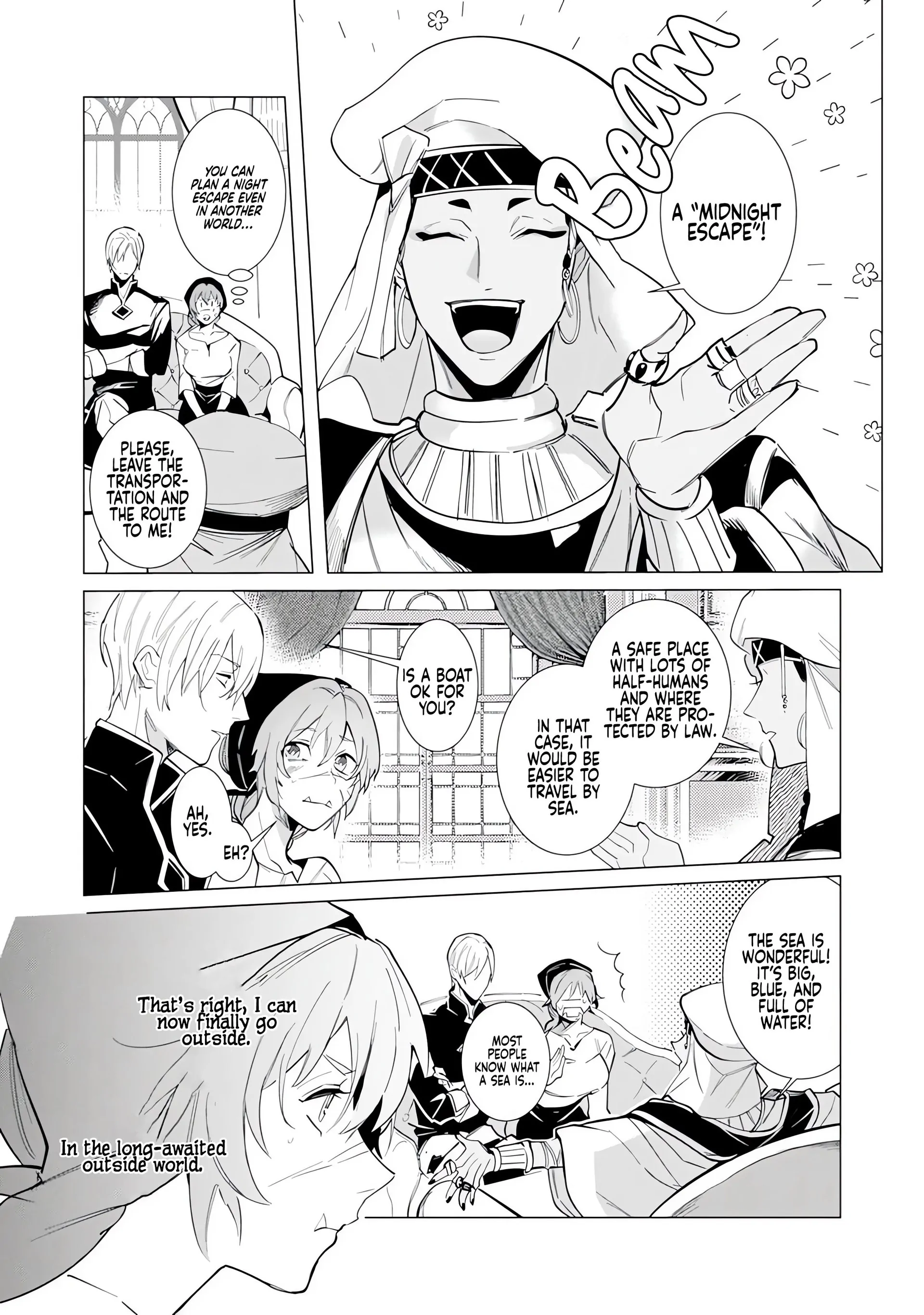 Hazure Shuzoku "Orc" ni Tensei shitara Saikyou Kishi-sama ni Torawaremashite Chapter 6 - page 12