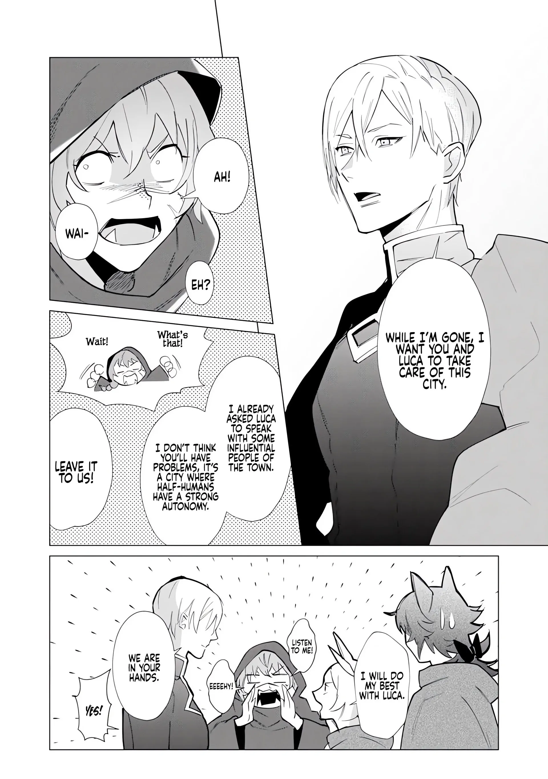 Hazure Shuzoku "Orc" ni Tensei shitara Saikyou Kishi-sama ni Torawaremashite Chapter 6 - page 22