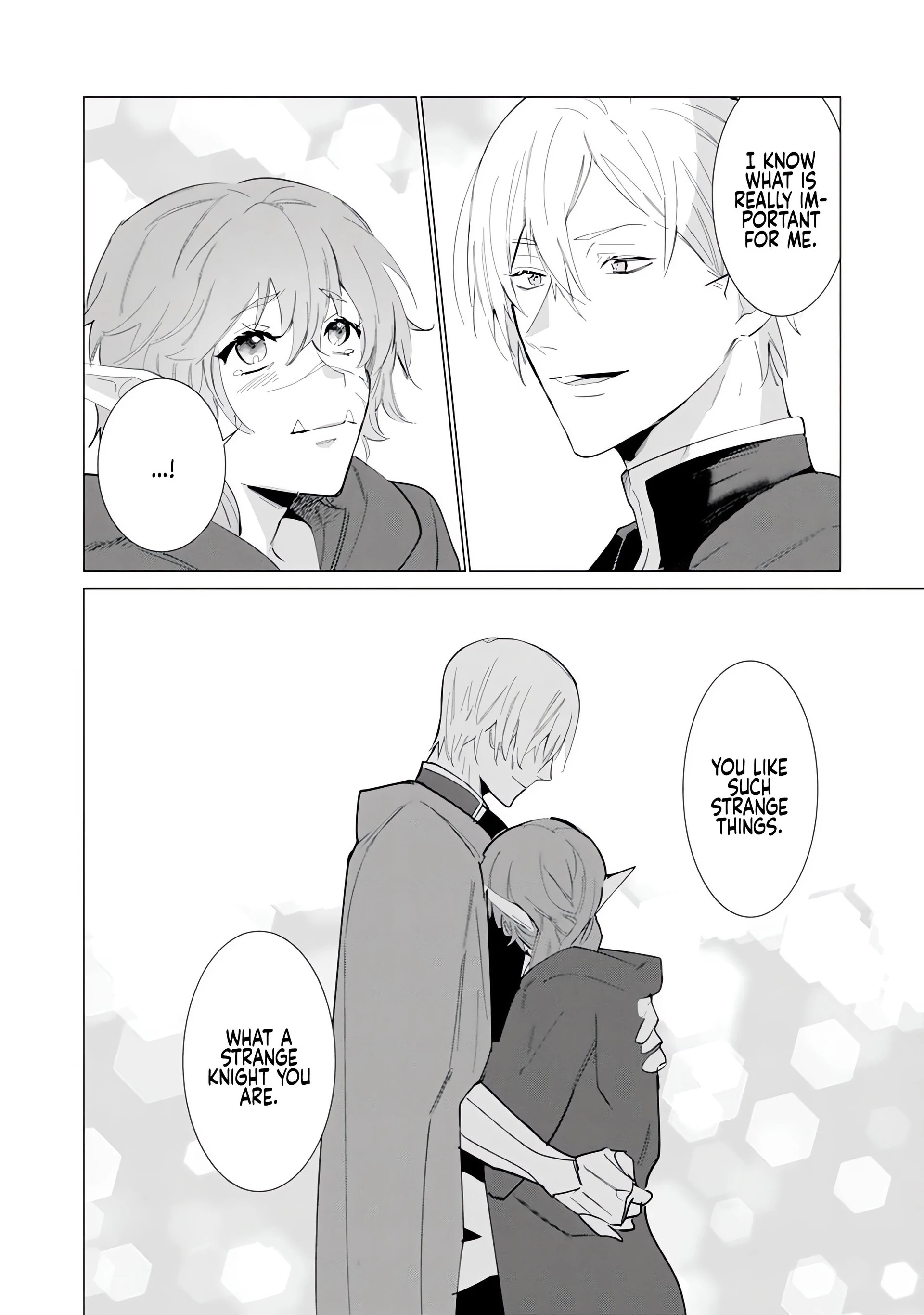 Hazure Shuzoku "Orc" ni Tensei shitara Saikyou Kishi-sama ni Torawaremashite Chapter 6 - page 24