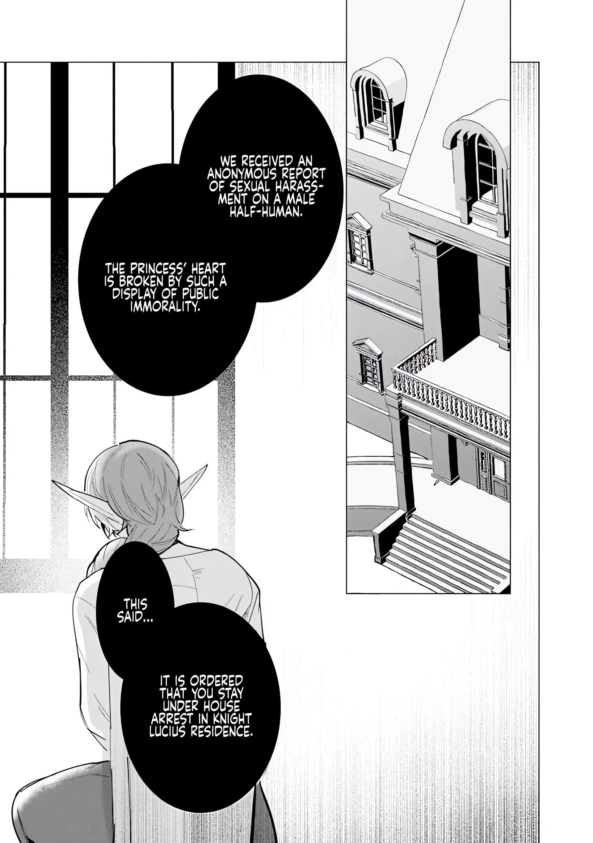 Hazure Shuzoku "Orc" ni Tensei shitara Saikyou Kishi-sama ni Torawaremashite Chapter 6 - page 3