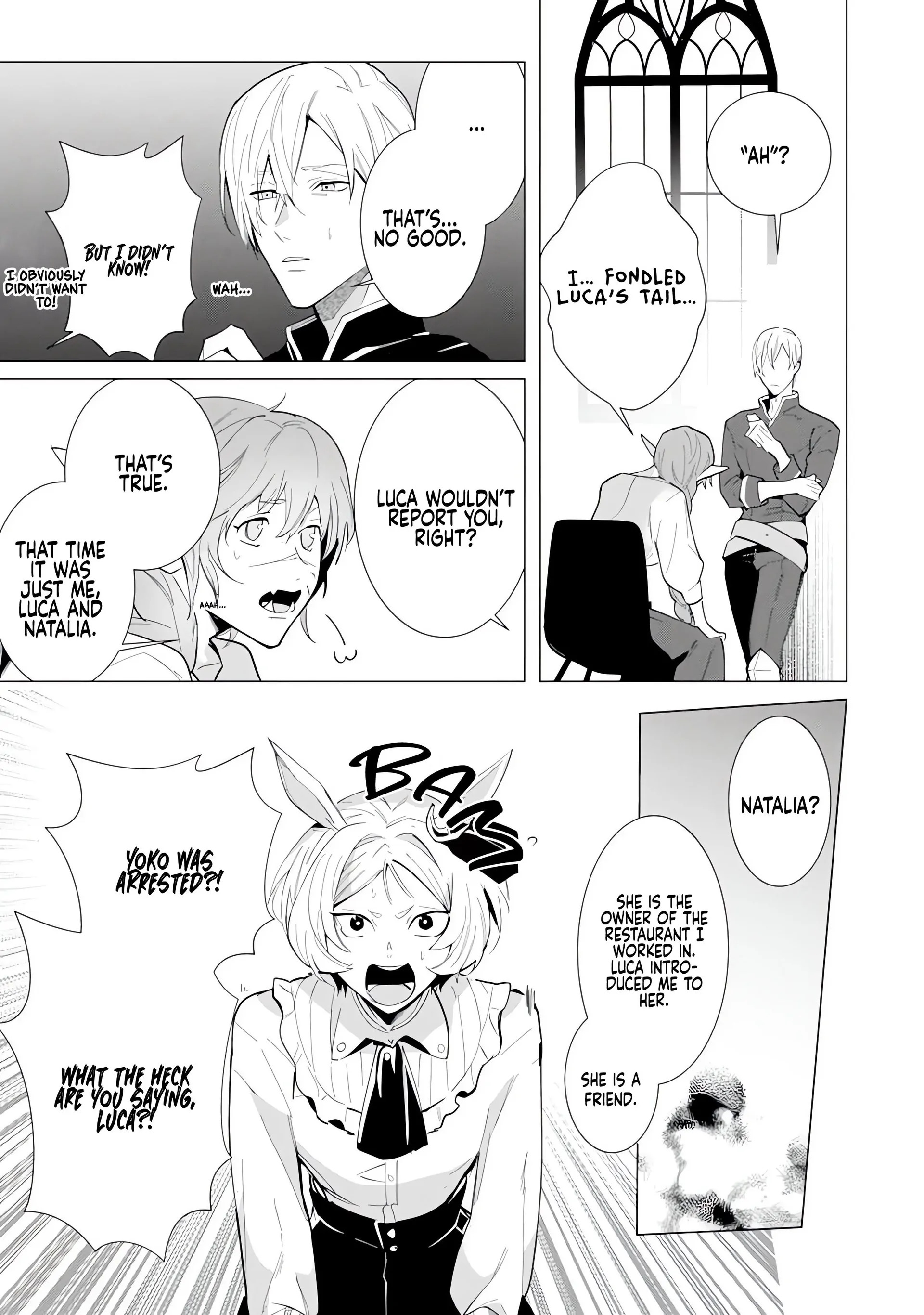 Hazure Shuzoku "Orc" ni Tensei shitara Saikyou Kishi-sama ni Torawaremashite Chapter 6 - page 5