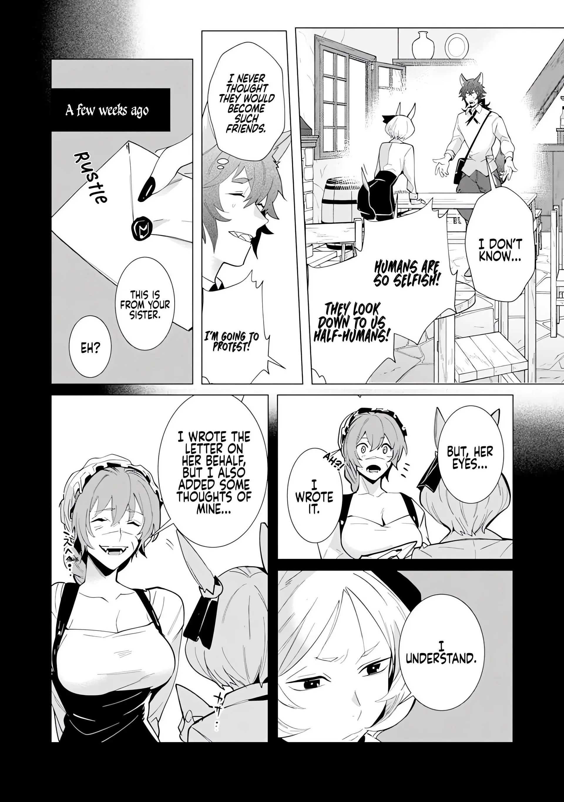 Hazure Shuzoku "Orc" ni Tensei shitara Saikyou Kishi-sama ni Torawaremashite Chapter 6 - page 6
