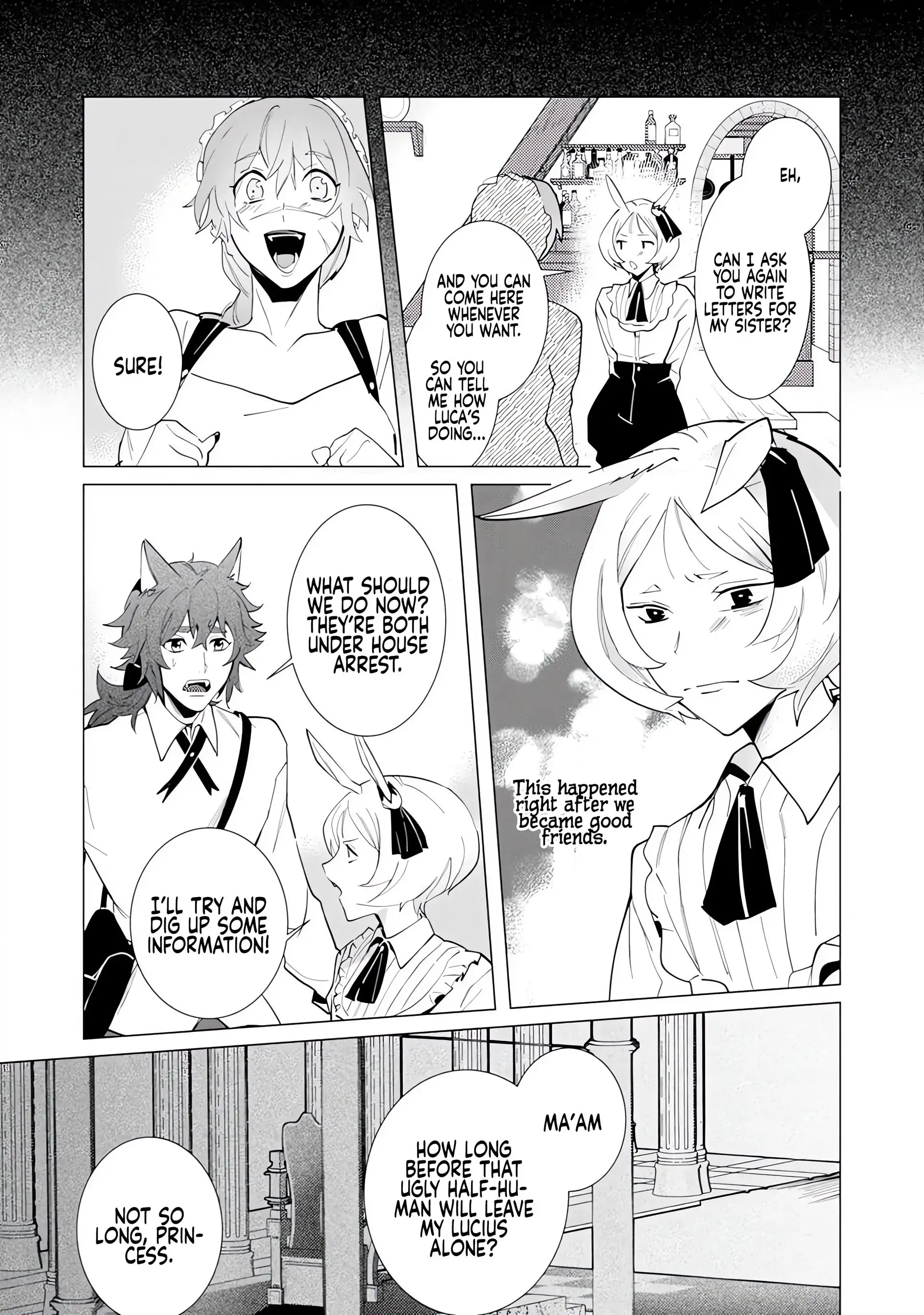 Hazure Shuzoku "Orc" ni Tensei shitara Saikyou Kishi-sama ni Torawaremashite Chapter 6 - page 9