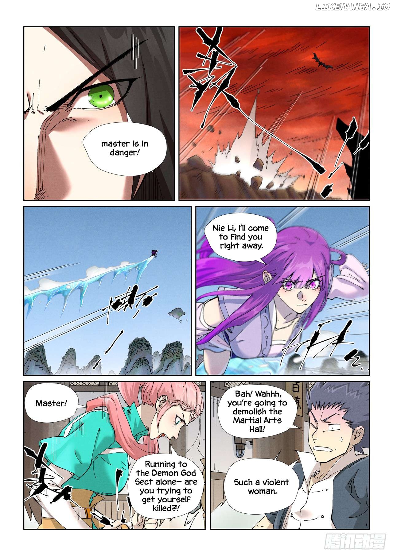 Tales of Demons and Gods Chapter 499.5 - page 10