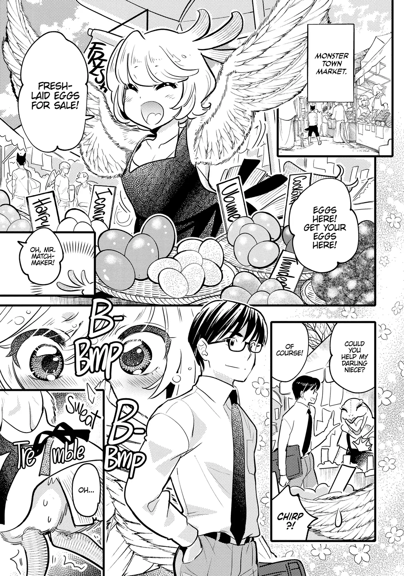 Monster no Konkatsuya-san Chapter 11 - page 3