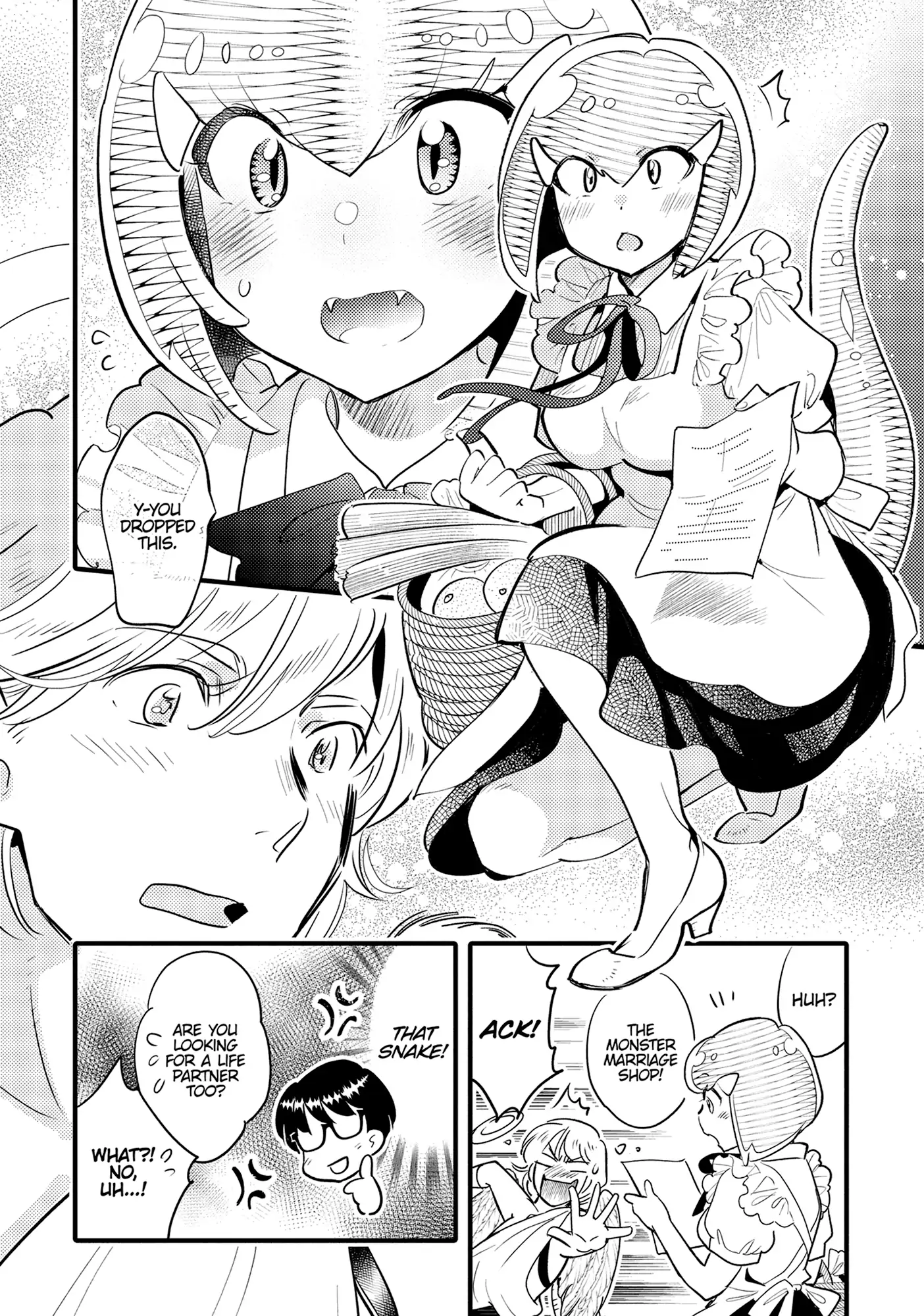 Monster no Konkatsuya-san Chapter 12 - page 10