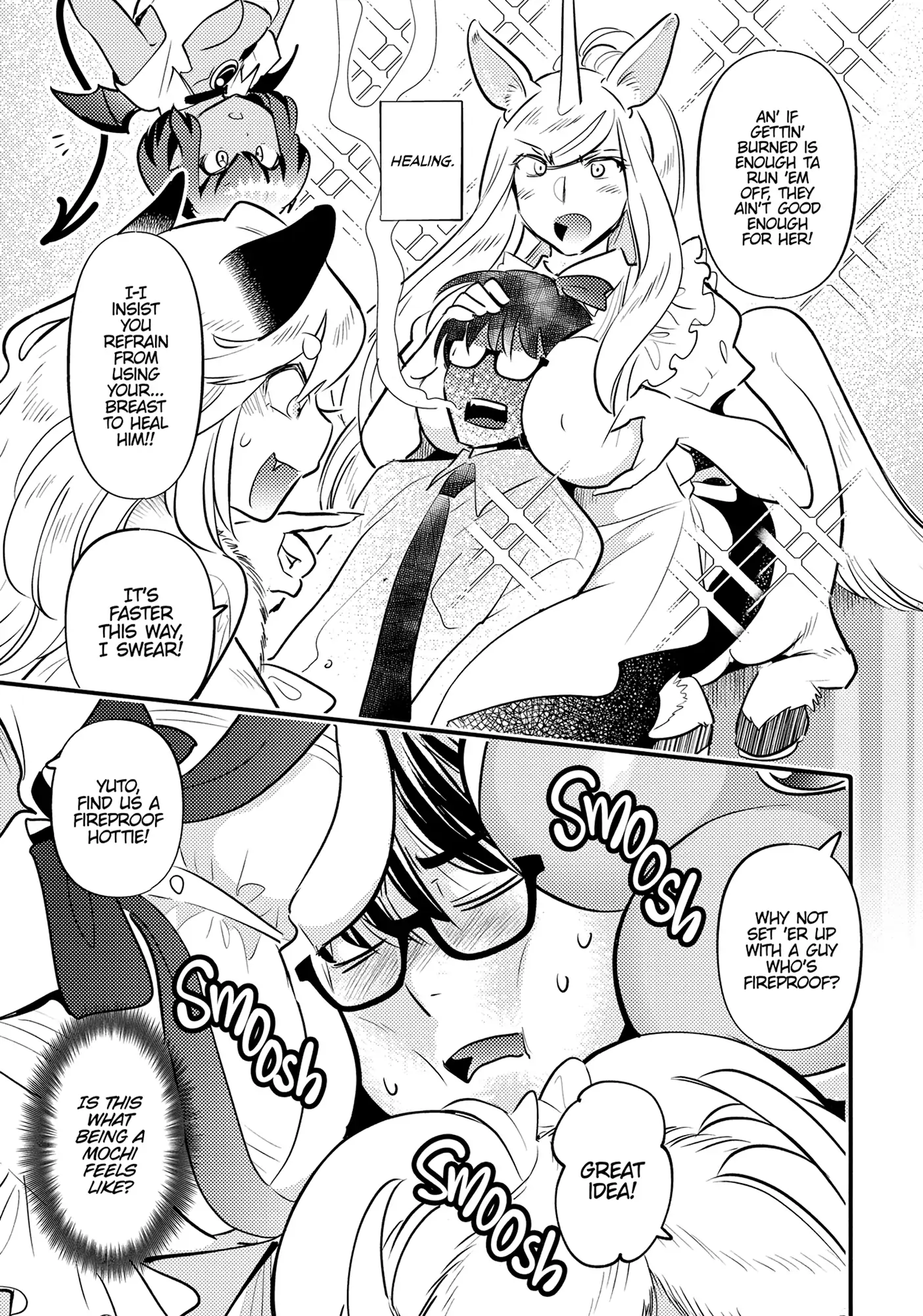 Monster no Konkatsuya-san Chapter 12 - page 3