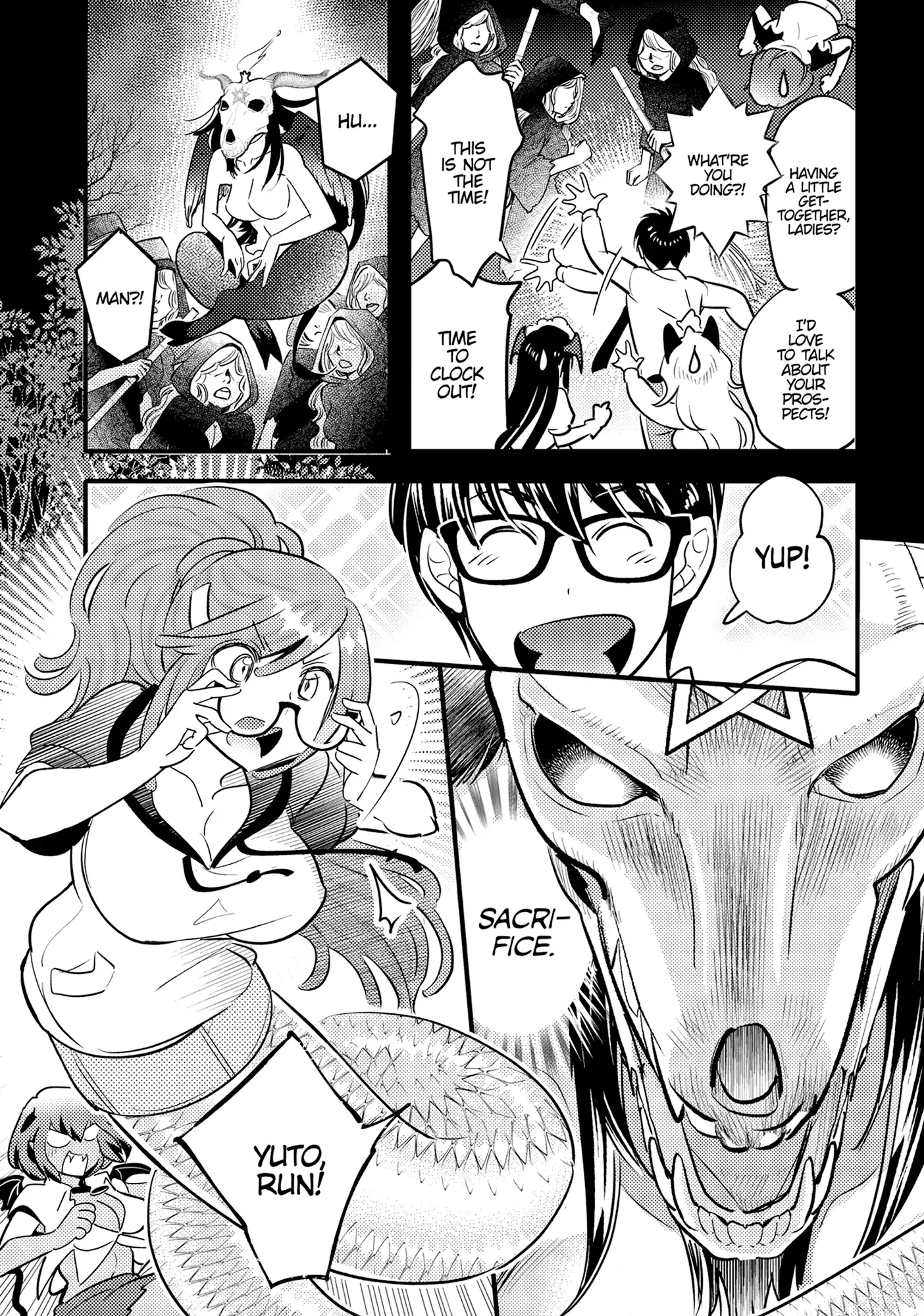 Monster no Konkatsuya-san Chapter 14 - page 9