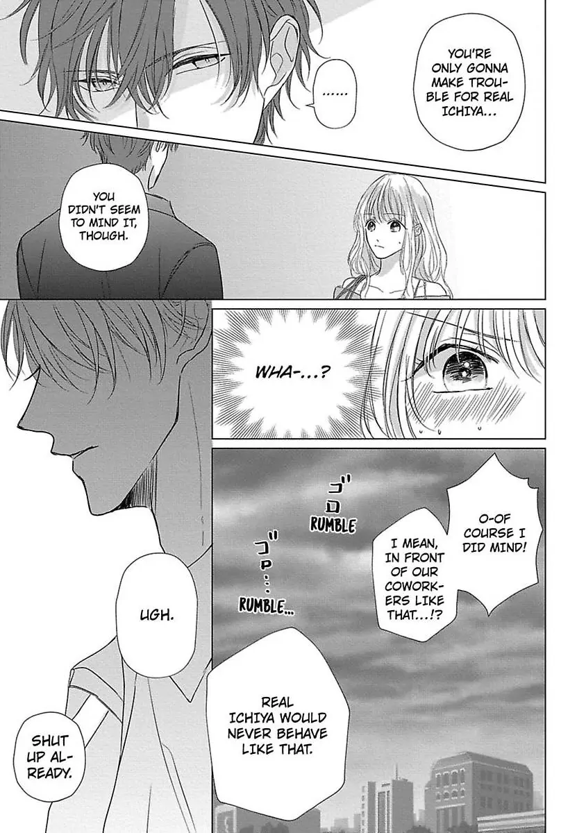 Kon'ya wa Docchi no "Ore" ni Dakaretai? Joushi ga W de Ero Zenkai ni Semattekimasu! Chapter 4 - page 33