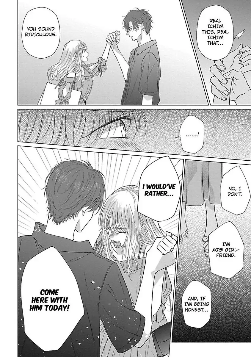 Kon'ya wa Docchi no "Ore" ni Dakaretai? Joushi ga W de Ero Zenkai ni Semattekimasu! Chapter 4 - page 34