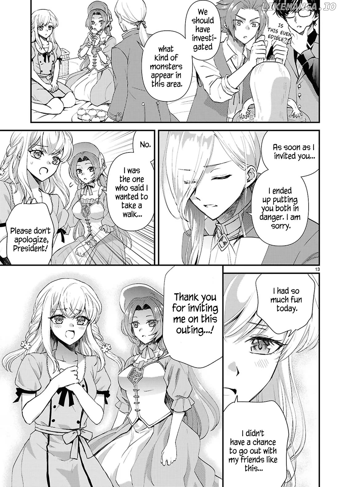 Danshi Koukousei, Otome Game no Akuyaku Reijou ni Tensei Suru Chapter 14 - page 13