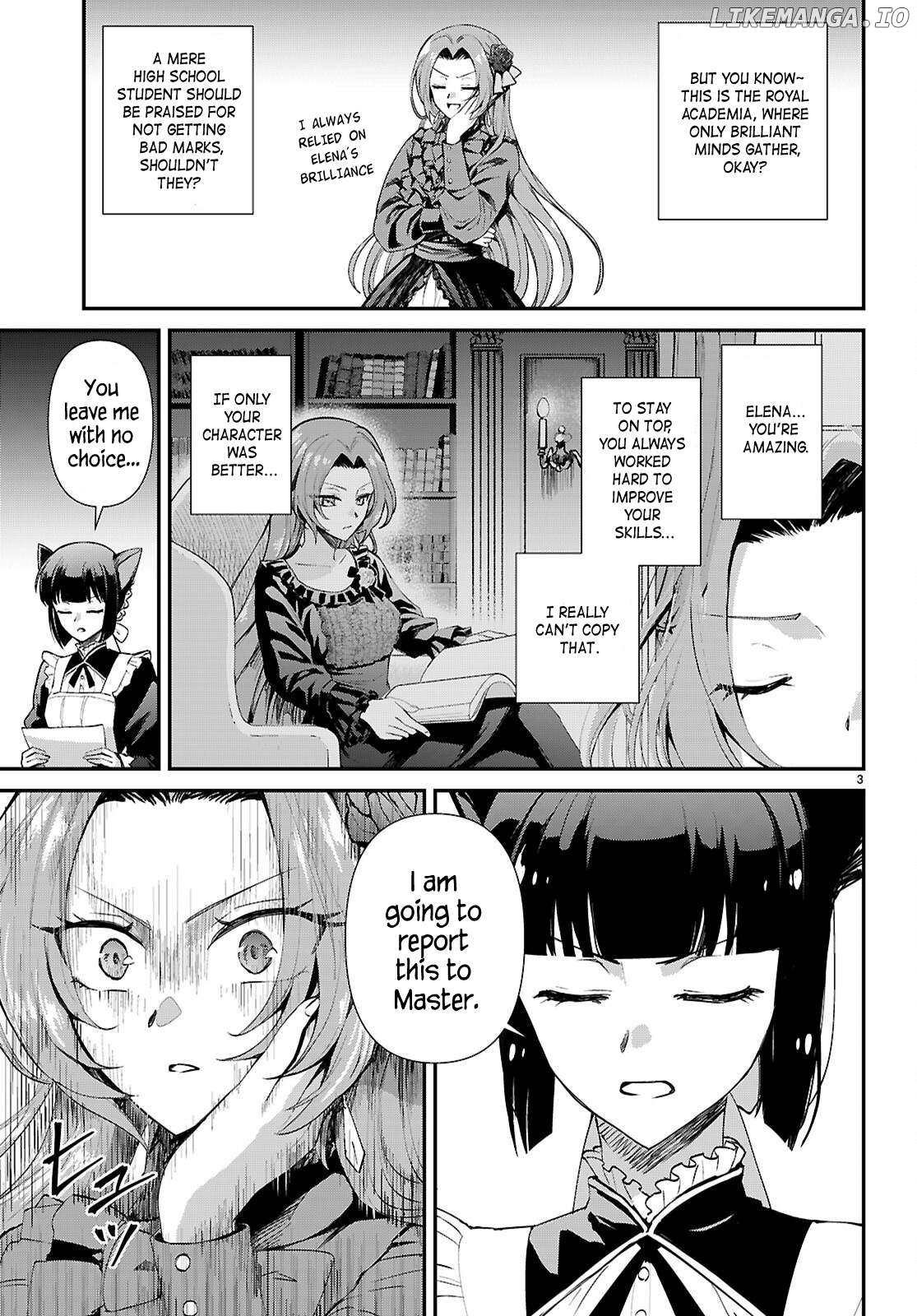 Danshi Koukousei, Otome Game no Akuyaku Reijou ni Tensei Suru Chapter 15 - page 3