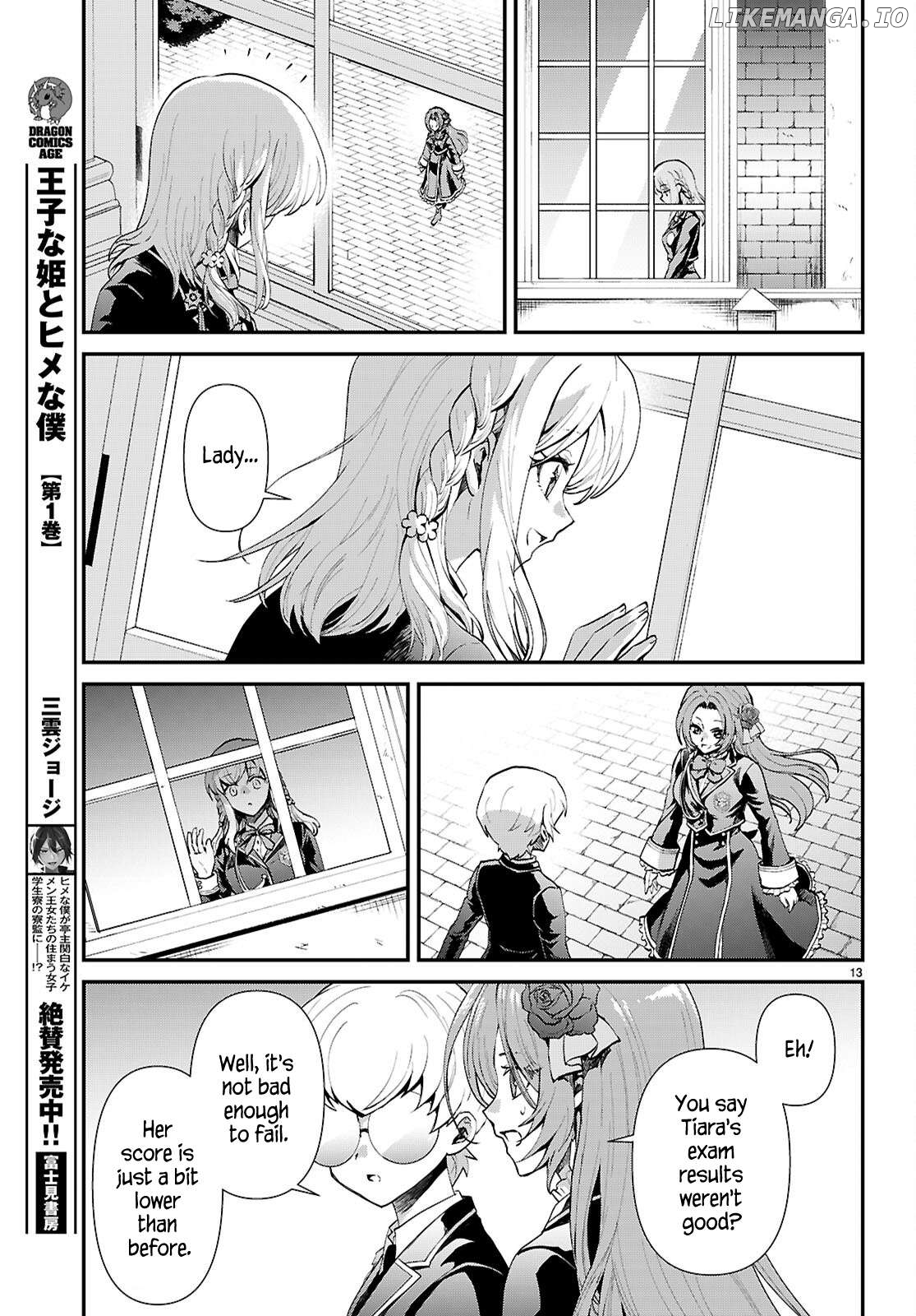 Danshi Koukousei, Otome Game no Akuyaku Reijou ni Tensei Suru Chapter 16 - page 13