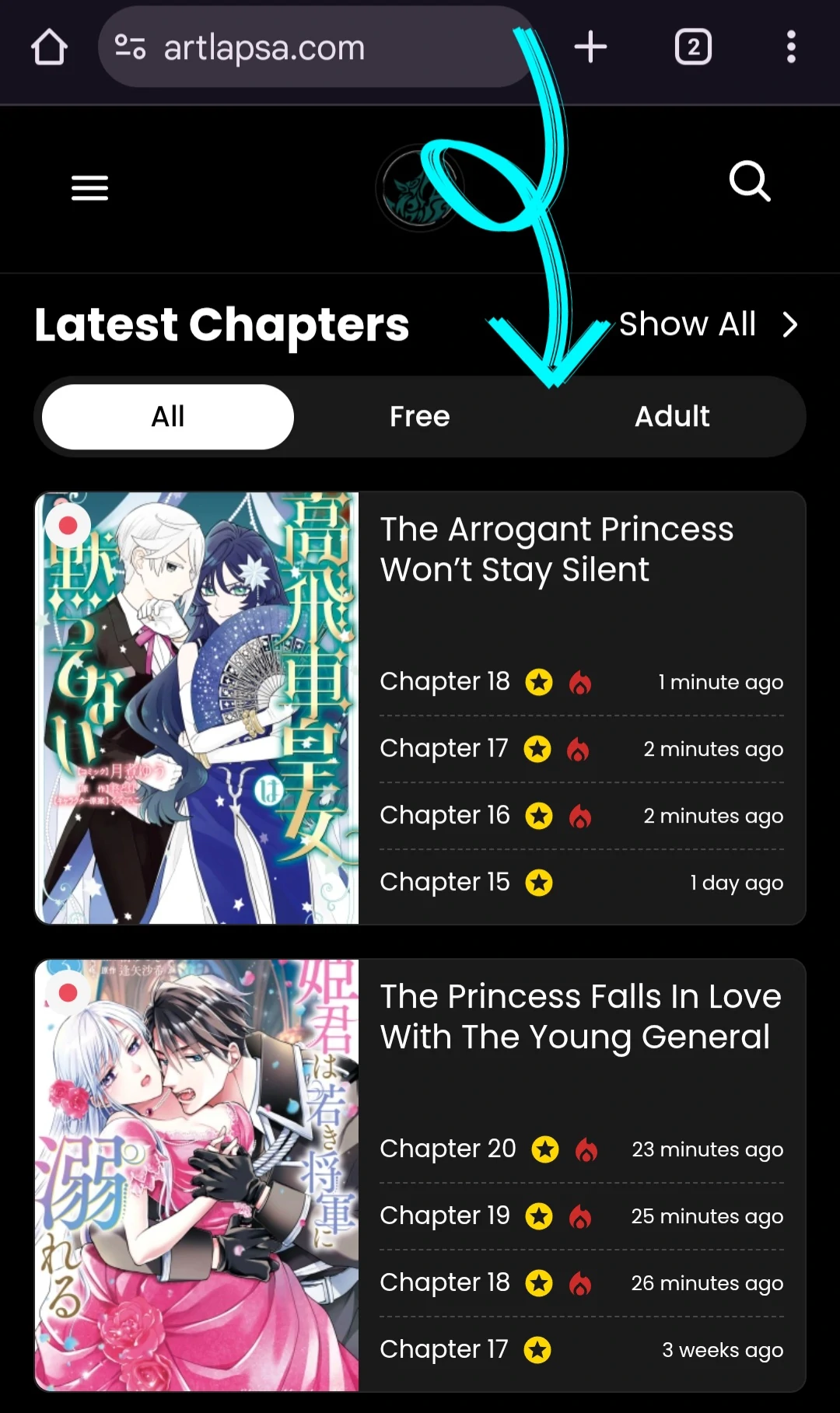 The High-Handed Princess is Not Silent Chapter 9 - page 1