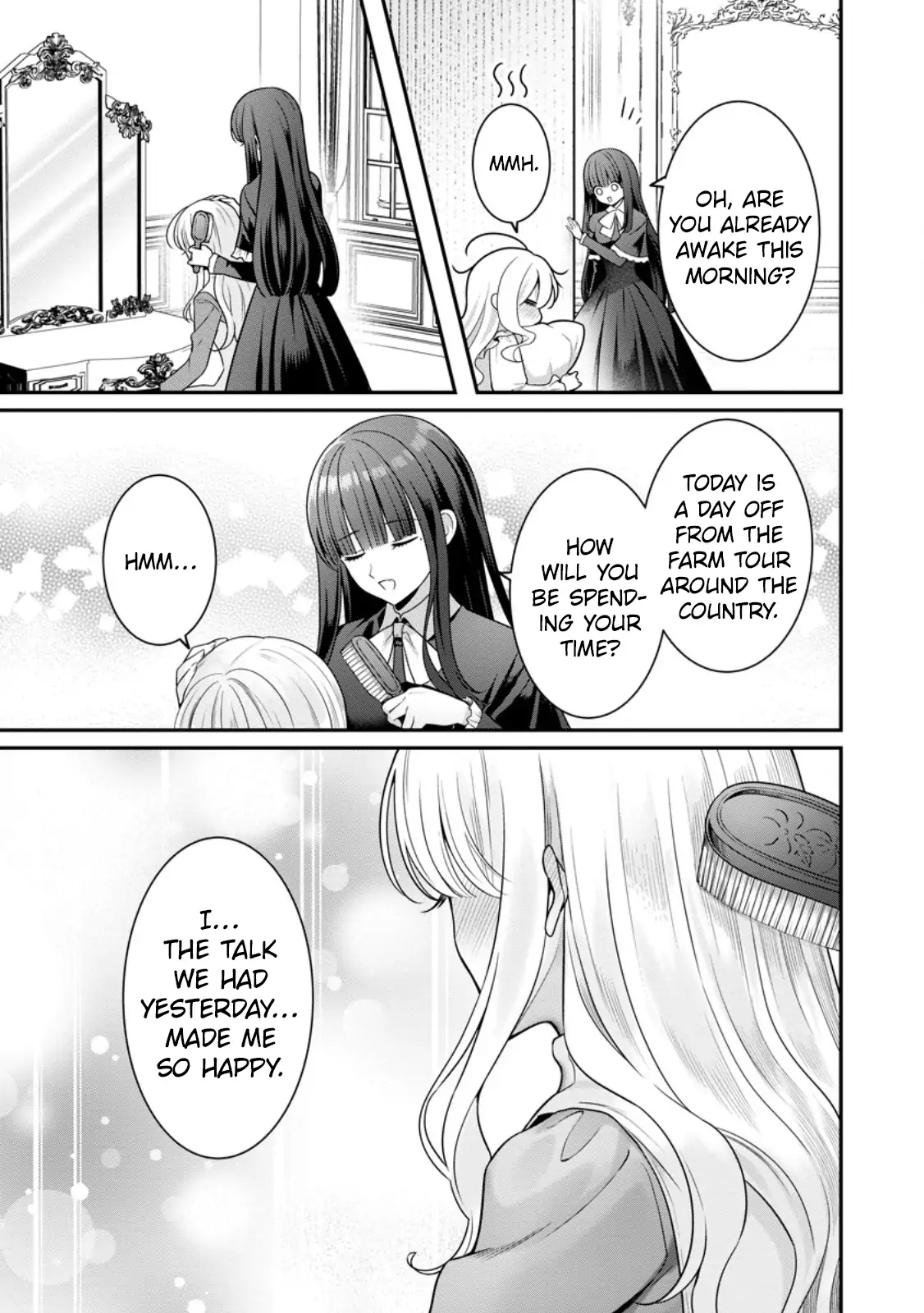 Tsuihou Seijo no Doronko Nouen Seikatsu: Itsunomanika Ringoku wo Sukutte Shimaimashita Chapter 7.2 - page 6