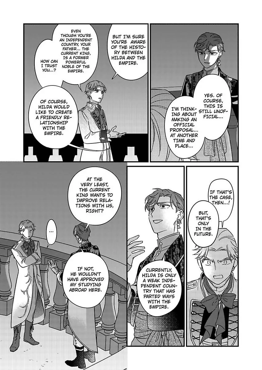 Akuyaku Reijou ni Tensei Shitara Tekikoku Mittei ni Kyuukonsaremashita!? Chapter 21 - page 20