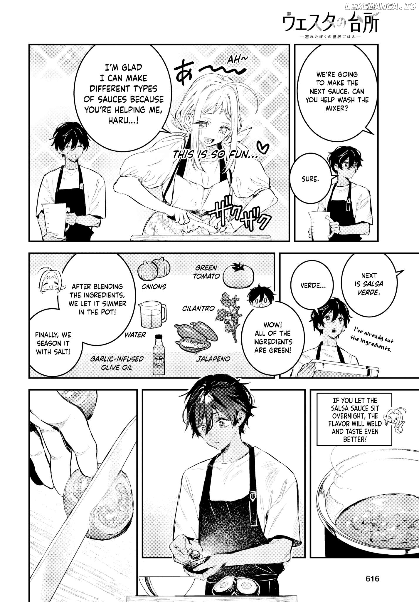 Westa no Daidokoro -Wasureta Boku no Sekai Gohan- Chapter 4 - page 13