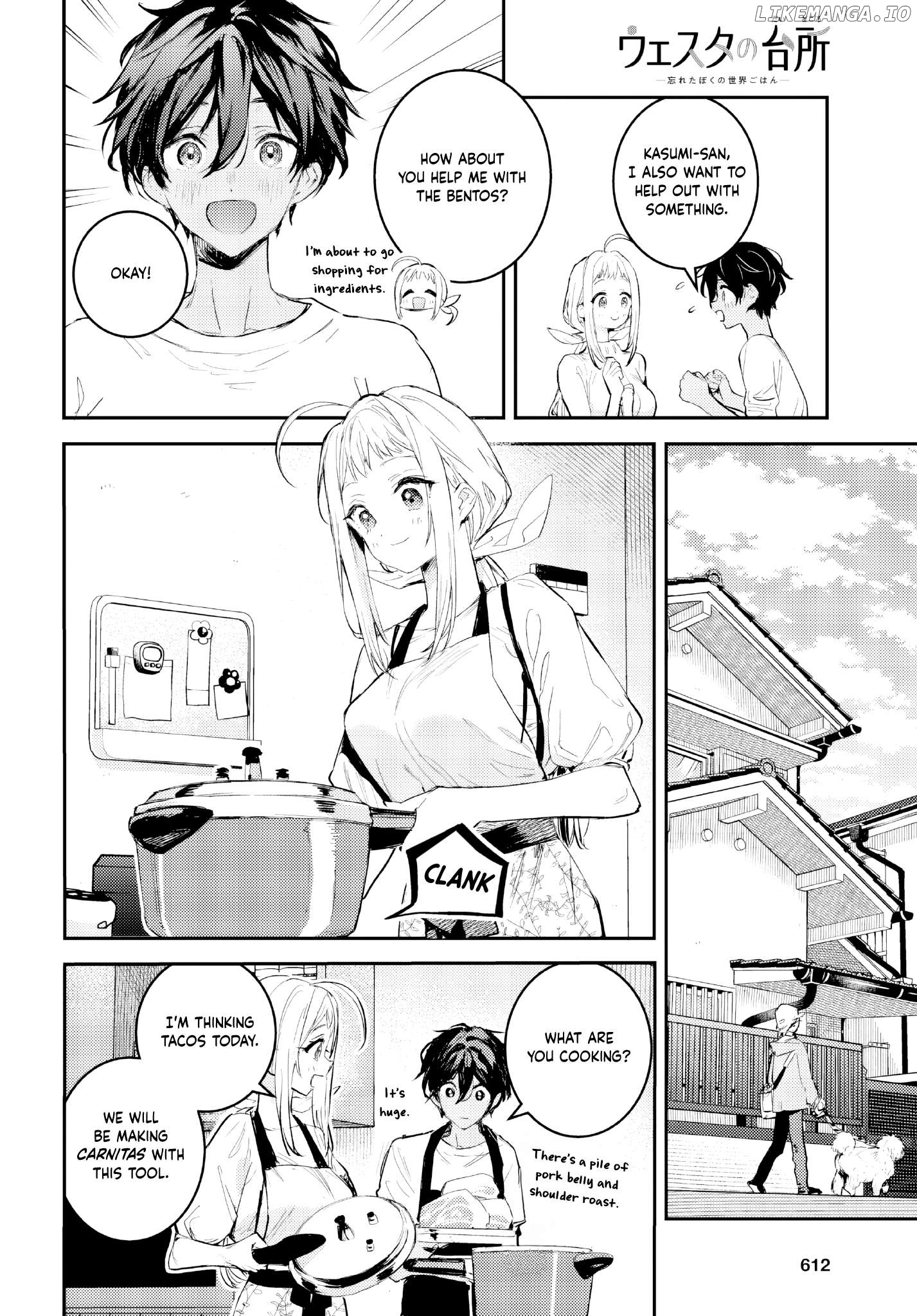 Westa no Daidokoro -Wasureta Boku no Sekai Gohan- Chapter 4 - page 9