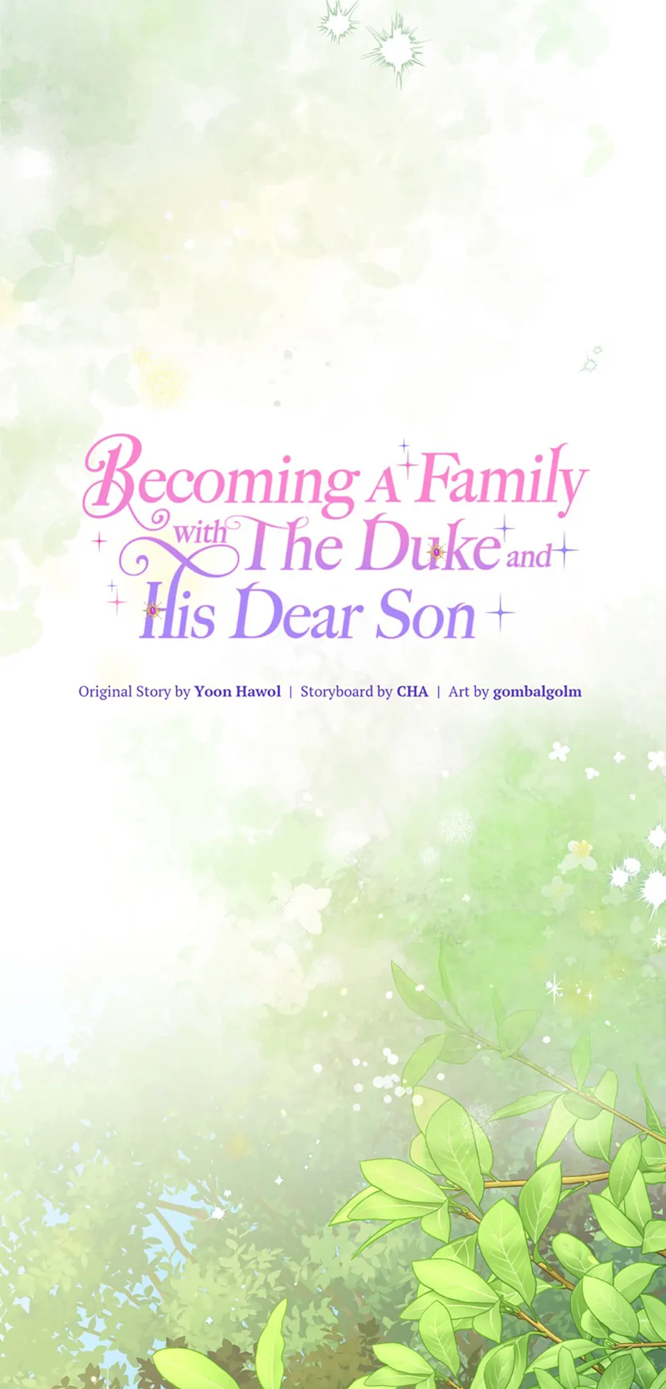 Becoming A Family With The Duke and His Dear Son Chapter 49 - page 33