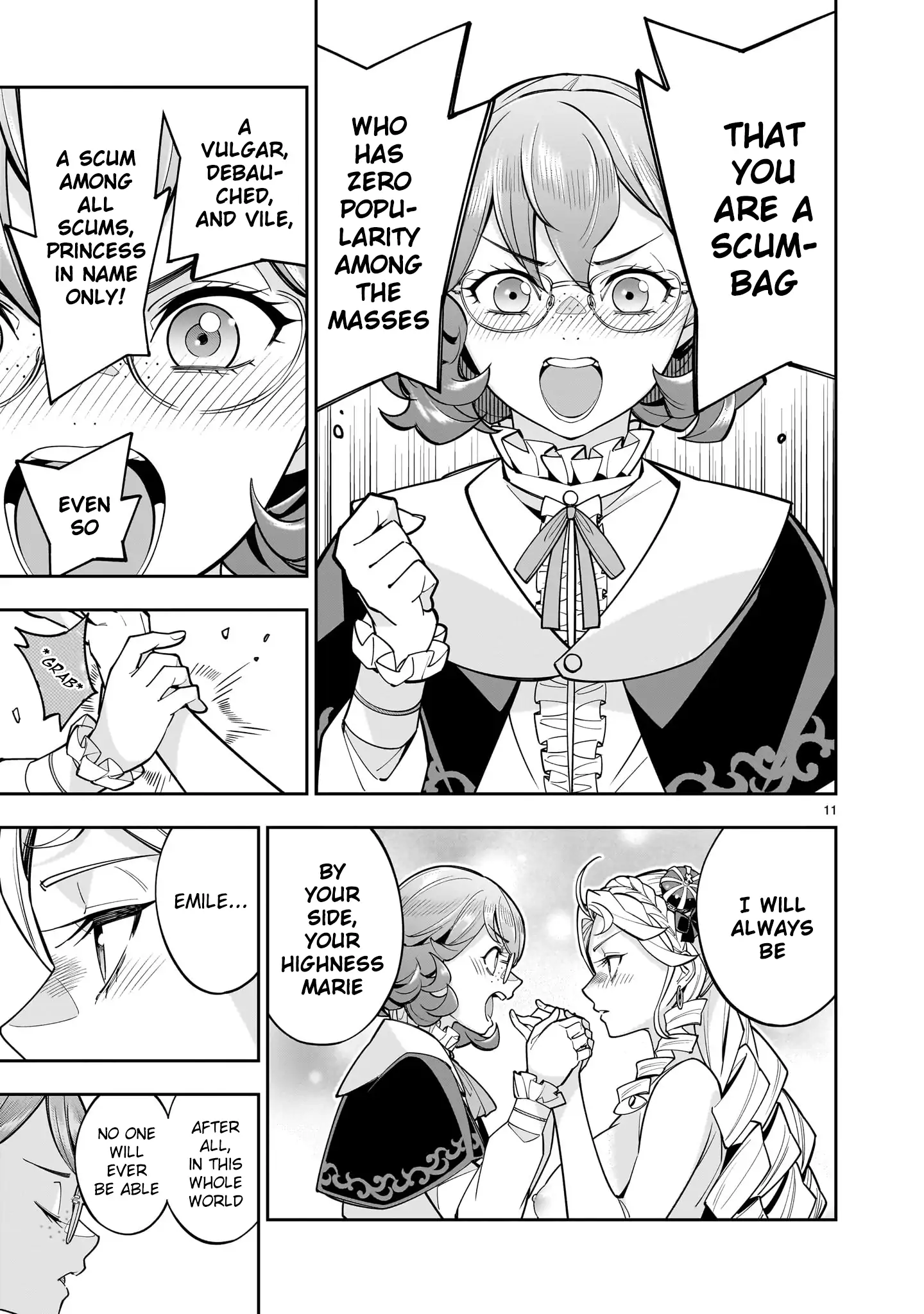 The Death Defying Princess Creates a Yuri Harem to Survive Chapter 8 - page 11