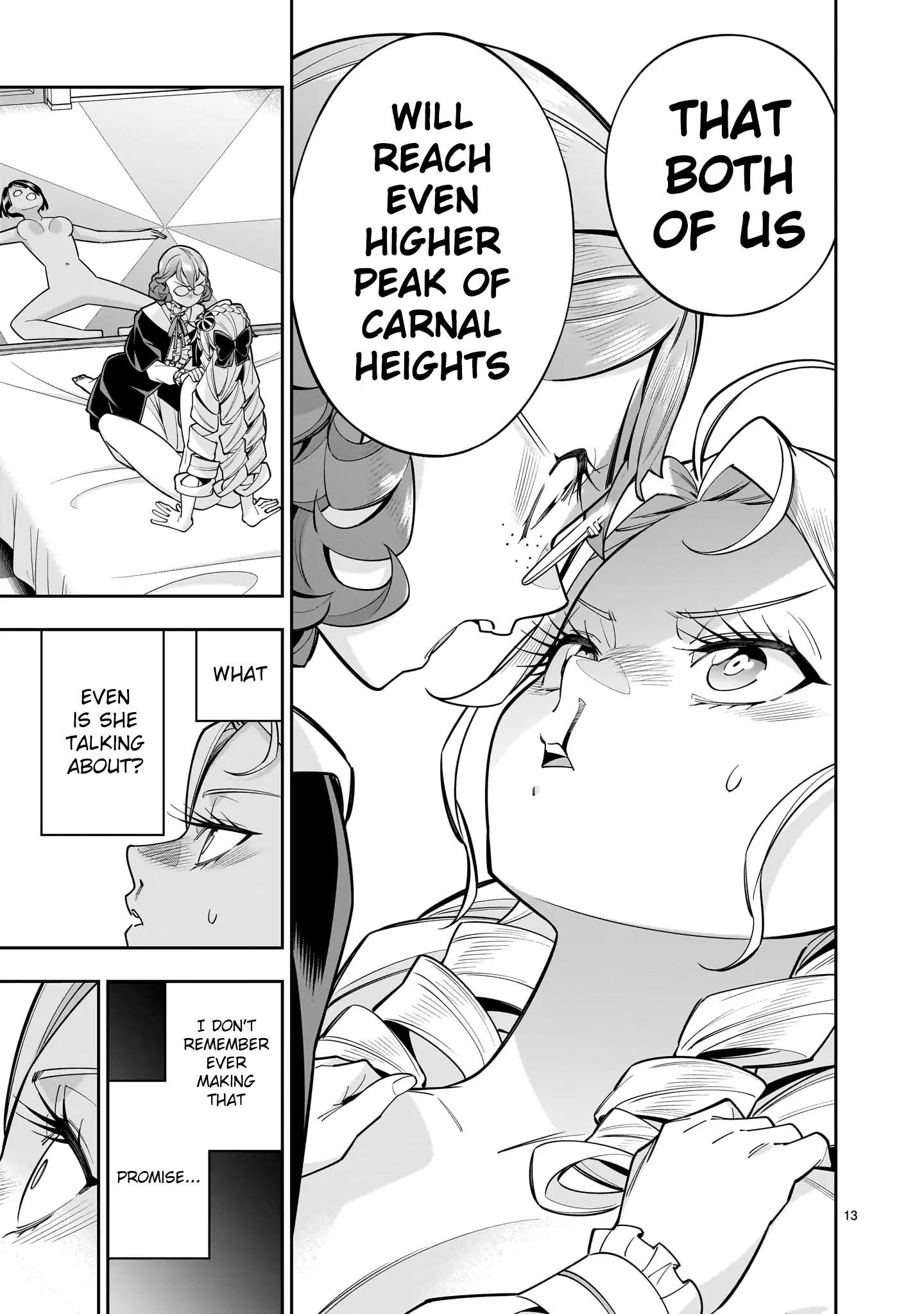 The Death Defying Princess Creates a Yuri Harem to Survive Chapter 8 - page 13
