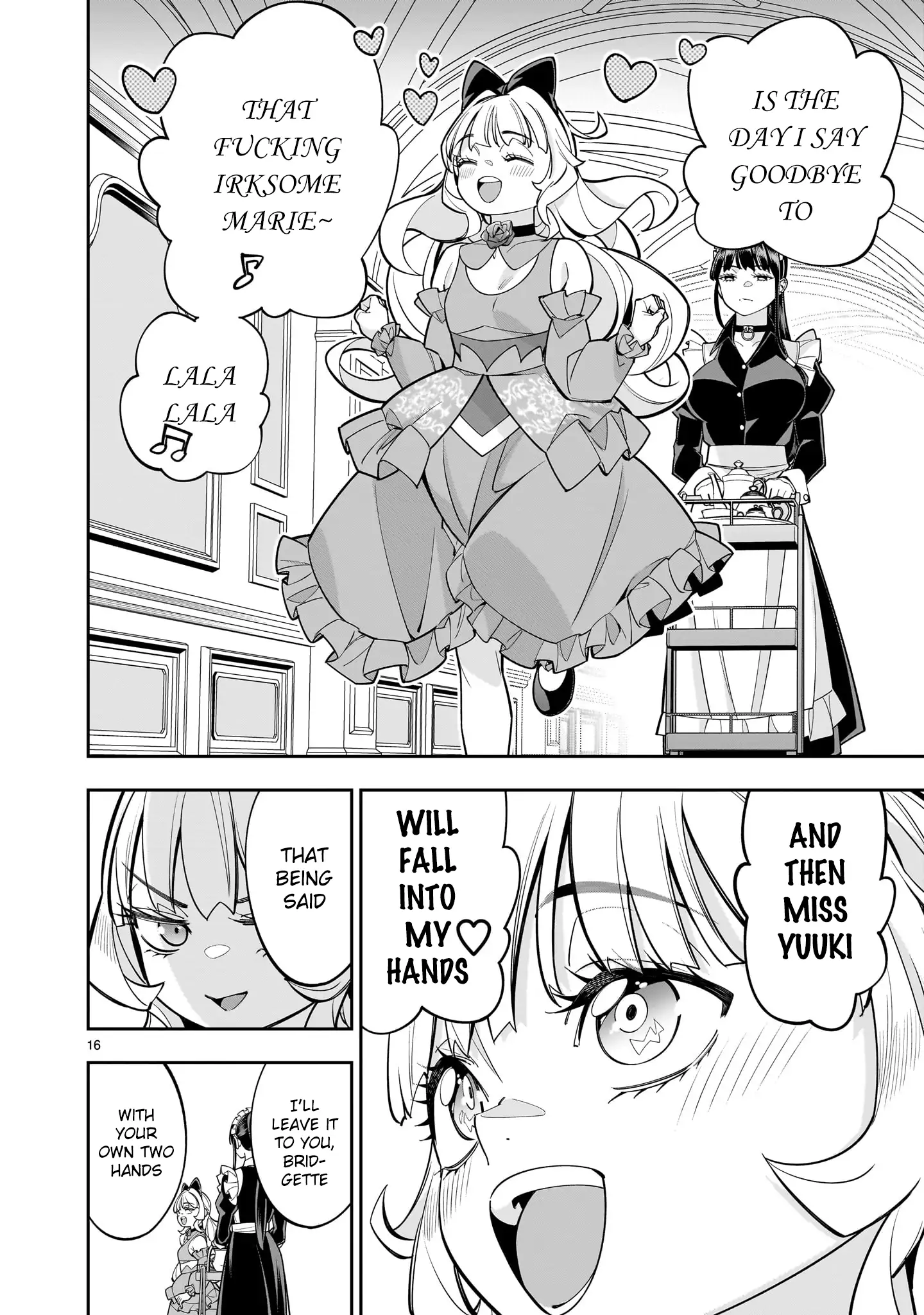 The Death Defying Princess Creates a Yuri Harem to Survive Chapter 8 - page 16