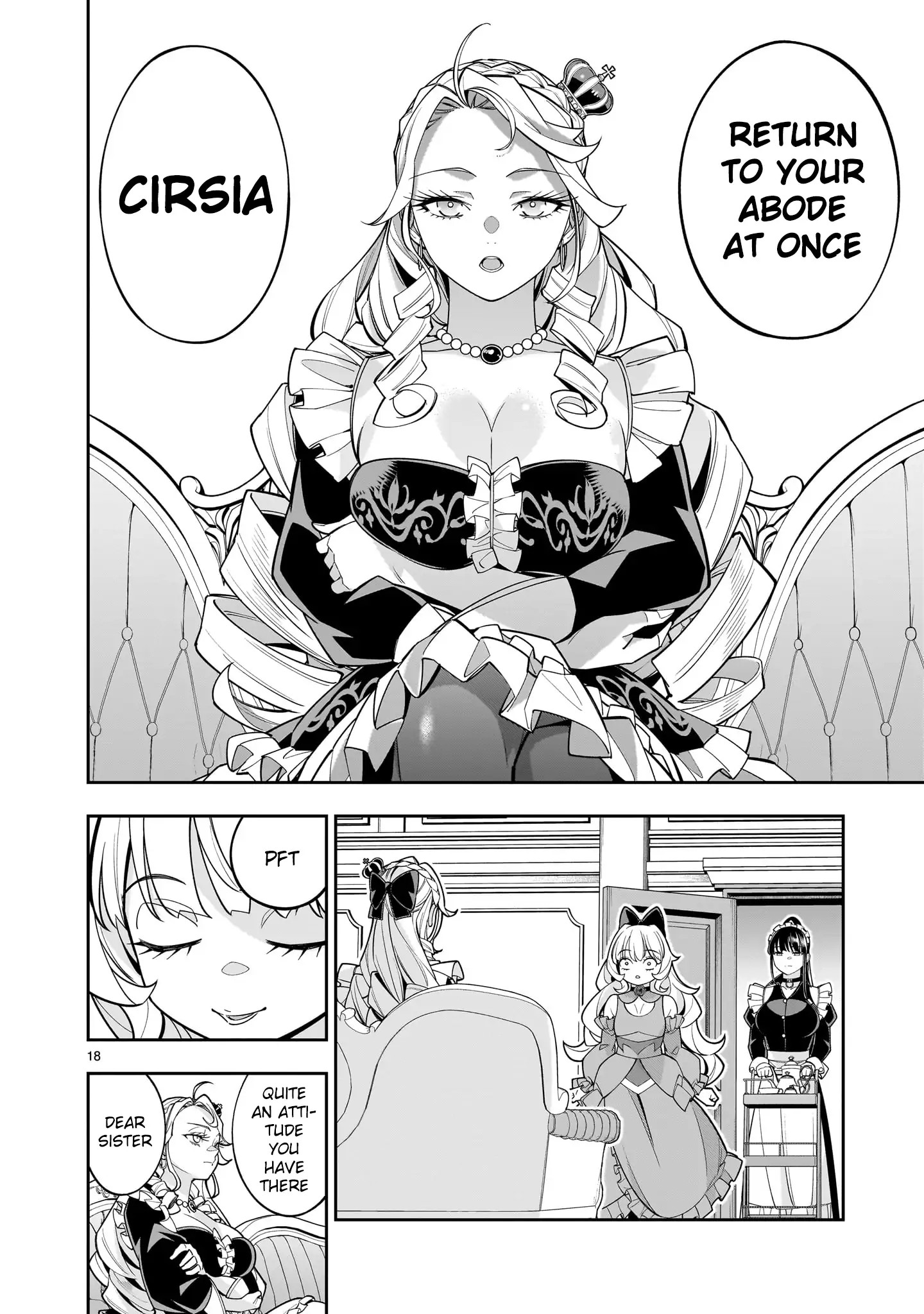 The Death Defying Princess Creates a Yuri Harem to Survive Chapter 8 - page 18