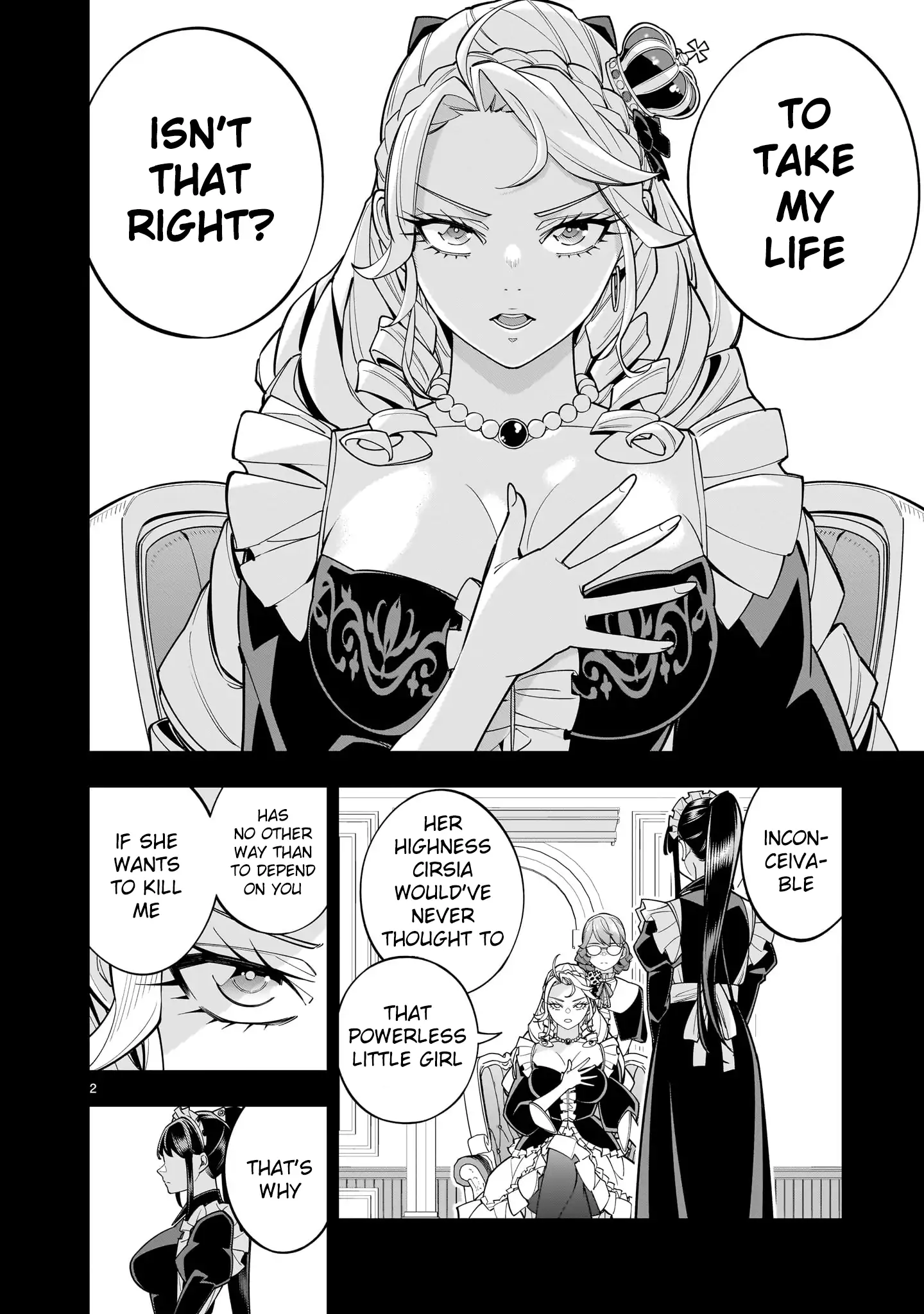 The Death Defying Princess Creates a Yuri Harem to Survive Chapter 8 - page 24