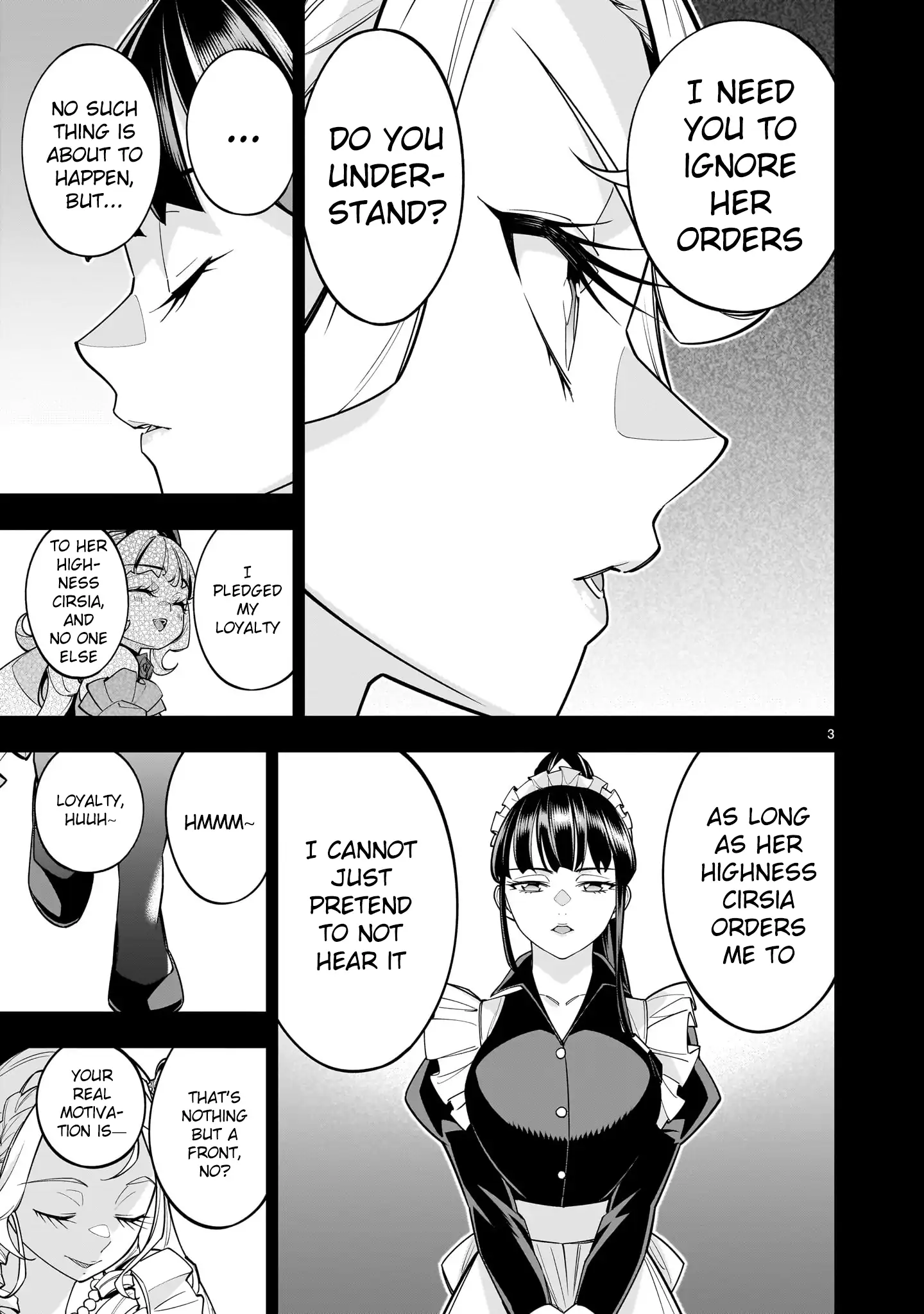 The Death Defying Princess Creates a Yuri Harem to Survive Chapter 8 - page 25