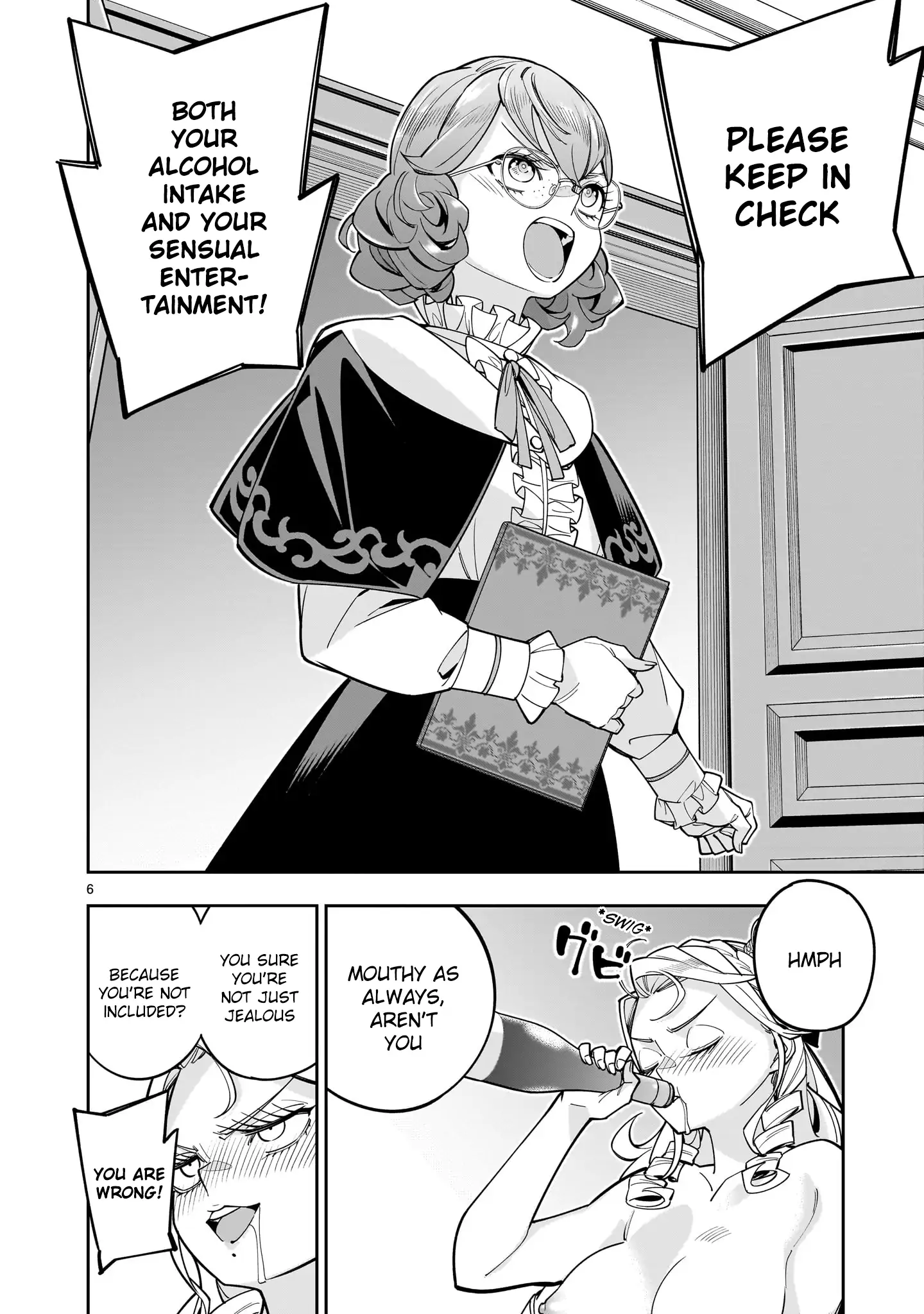 The Death Defying Princess Creates a Yuri Harem to Survive Chapter 8 - page 6