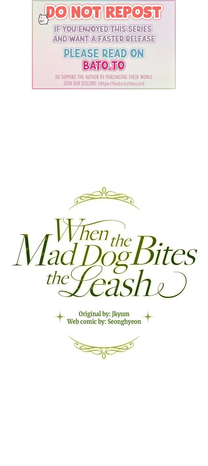 When the Mad Dog Bites the Leash Chapter 39 - page 1