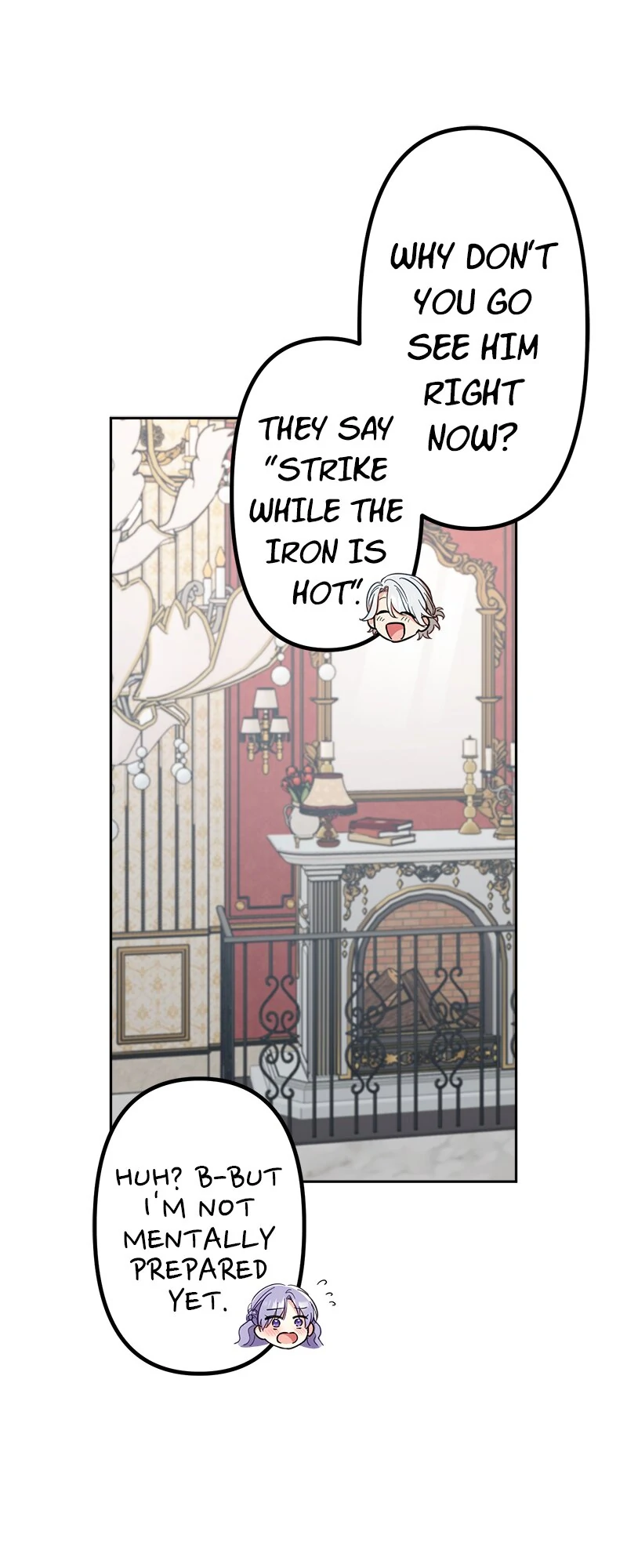 The Final-Boss Prince is Somehow Obsessed with the Chubby Villainess: Reincarnated Me Chapter 51 - page 52