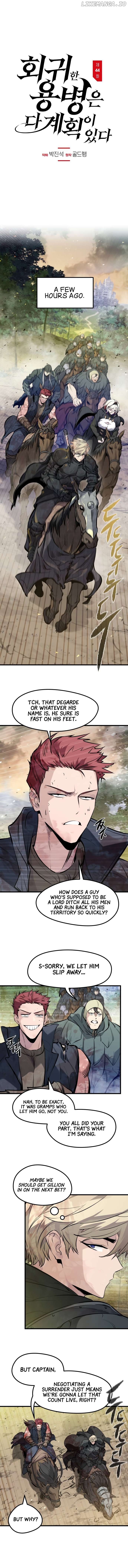 The Regressed Mercenary's Machinations Chapter 44 - page 1