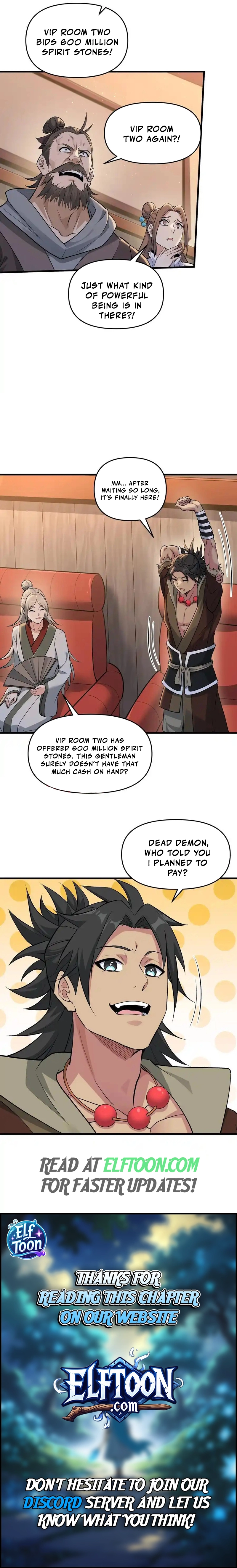After Ten Years of Chopping Wood, Immortals Begged To Become My Disciples Chapter 74 - page 8