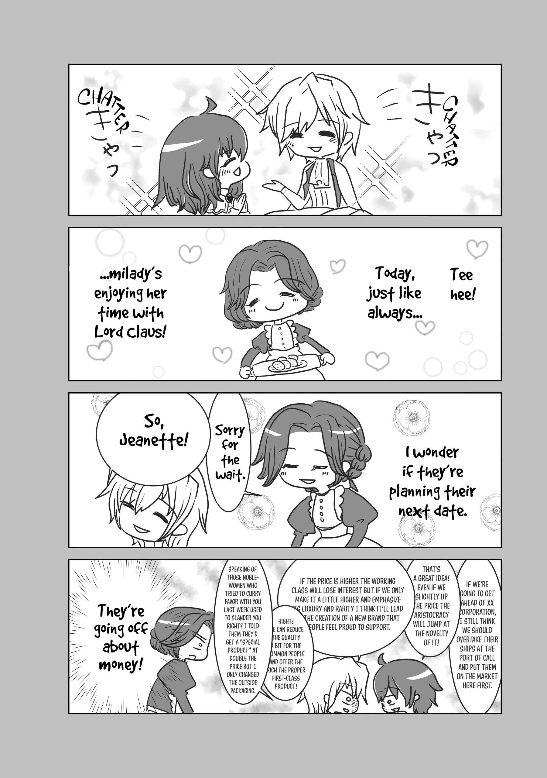 Jeanette the Genius: Defying My Evil Stepmother by Starting a Business with My Ride-or-Die Fiancé! [Official] Chapter 10.5 - page 2