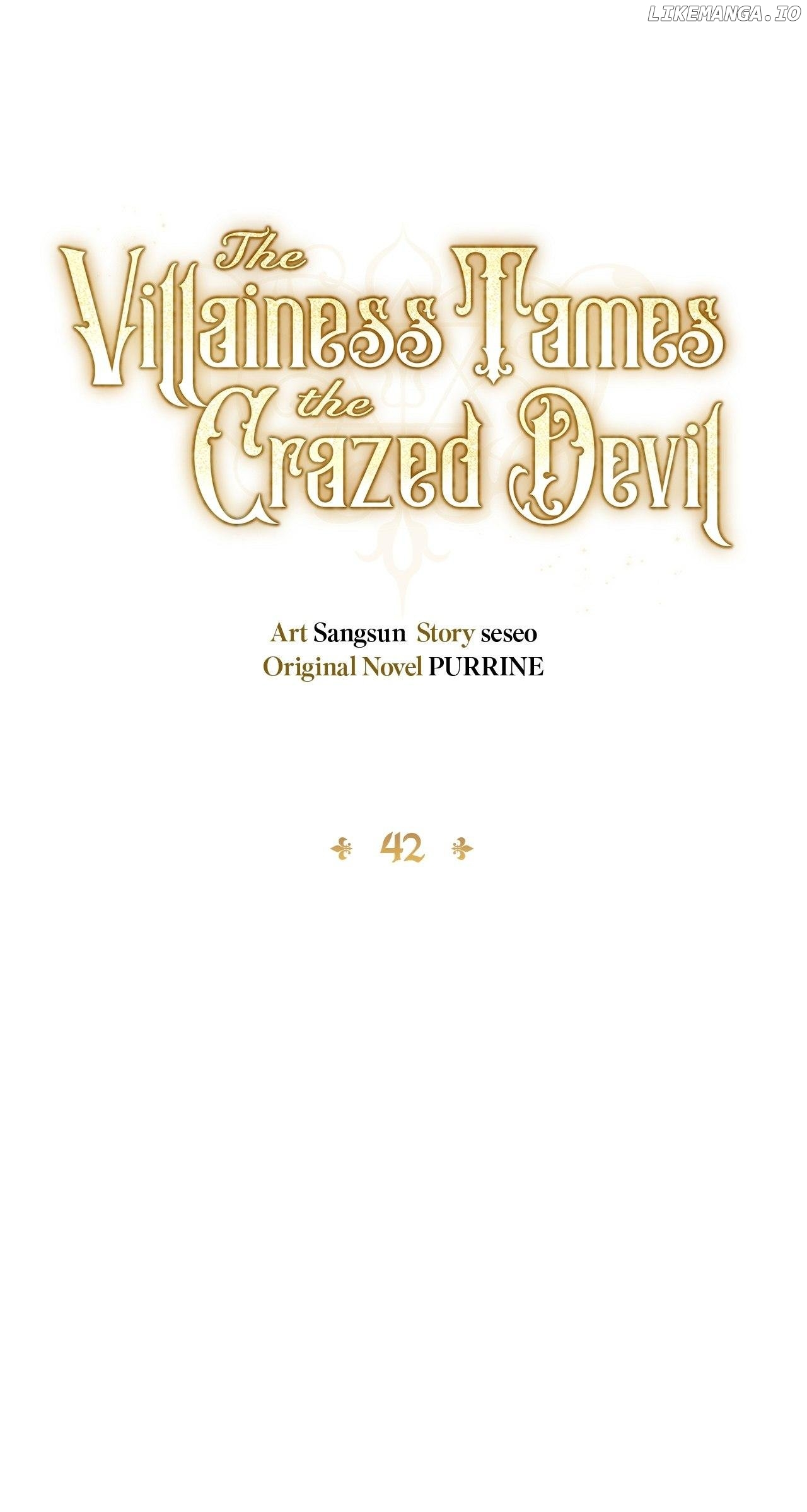 The Villainess Tames the Crazed Devil Chapter 42 - page 42