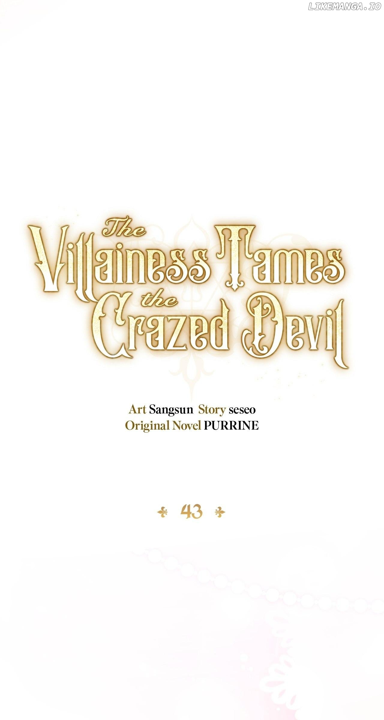 The Villainess Tames the Crazed Devil Chapter 43 - page 31