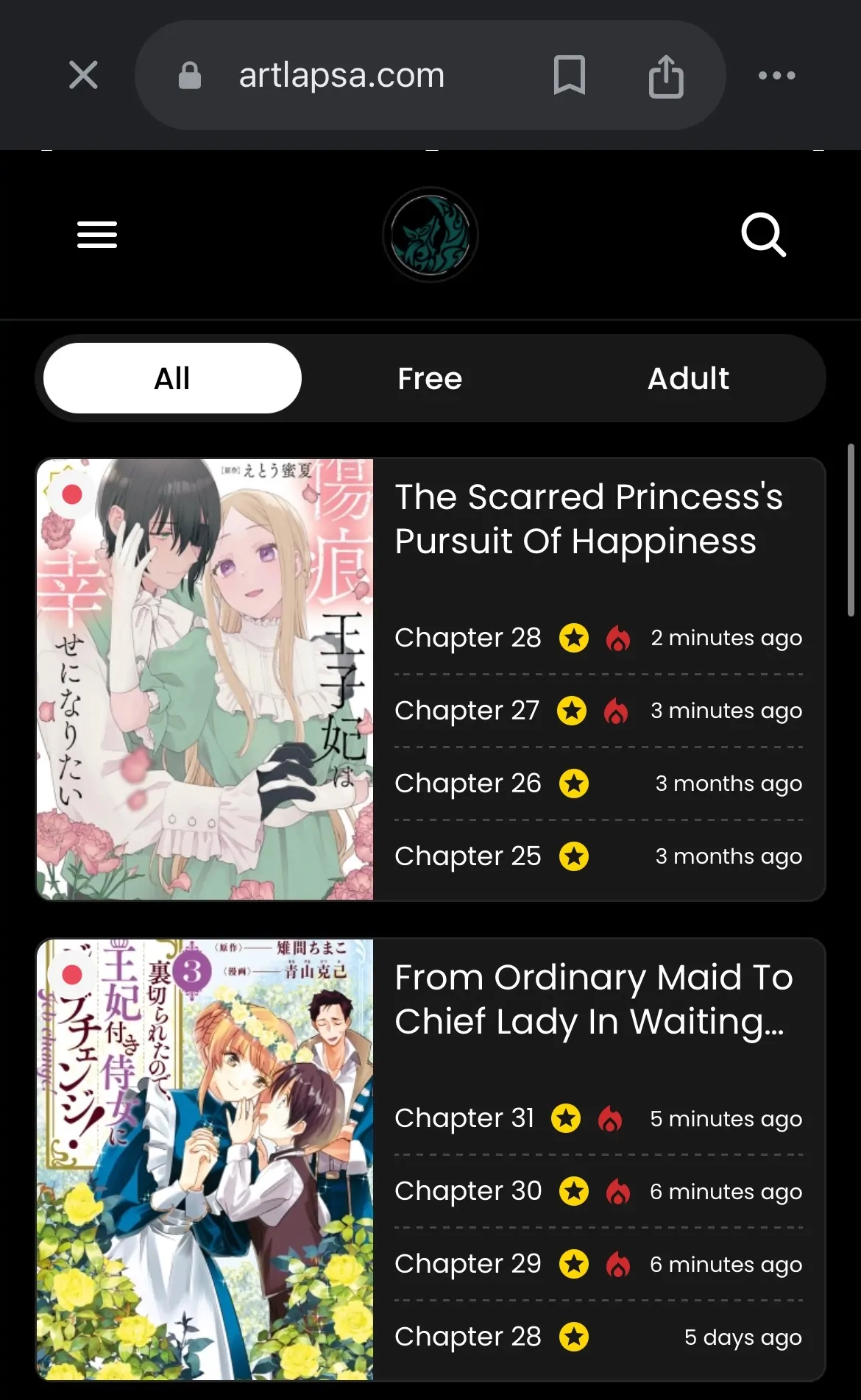 The Scarred Princess's Pursuit of Happiness Chapter 14 - page 1