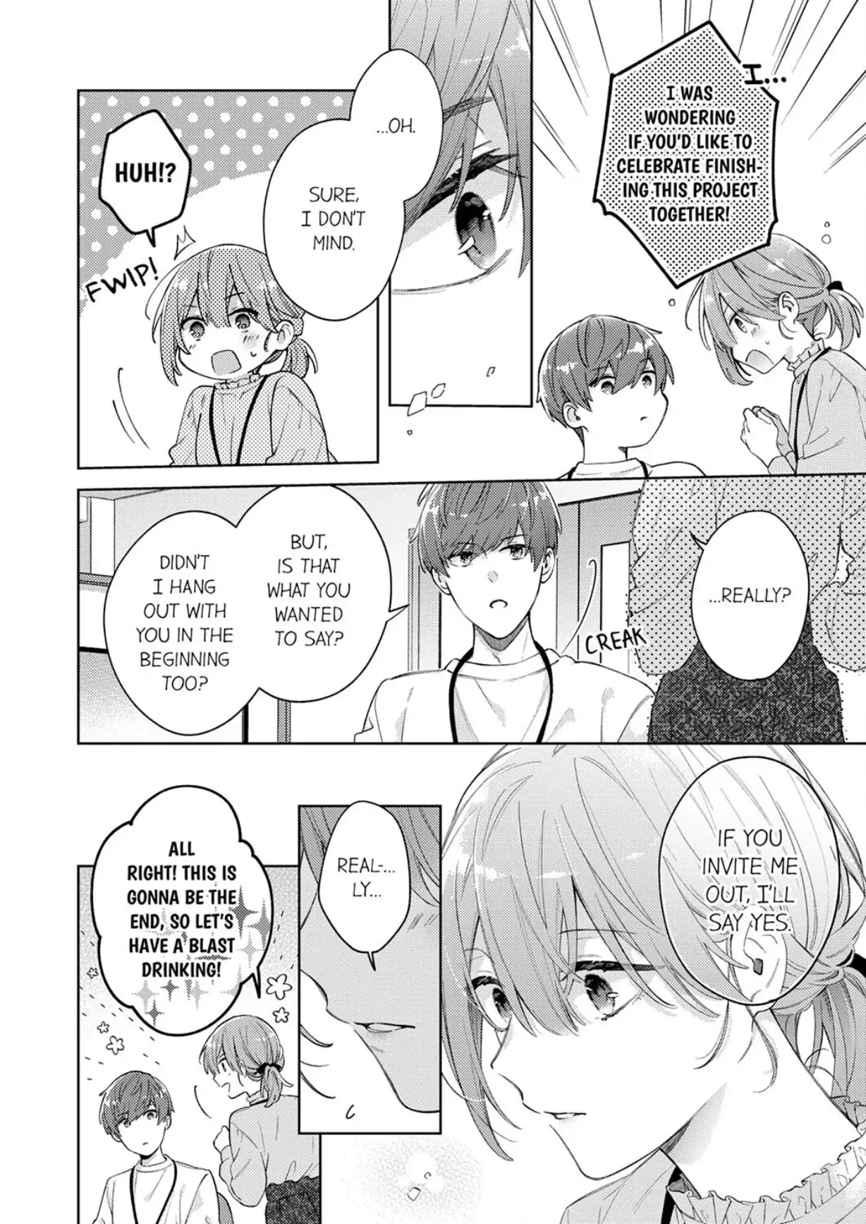 Shinya Zangyou - Shuuchaku Juume na Douki no Kiss Seme Gokujou Aibu Chapter 5 - page 8