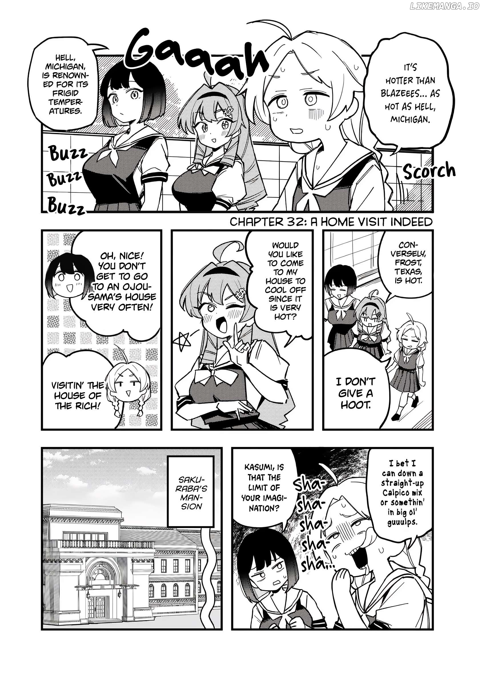 Bakushin Ojou-sama Dou! Chapter 32 - page 1