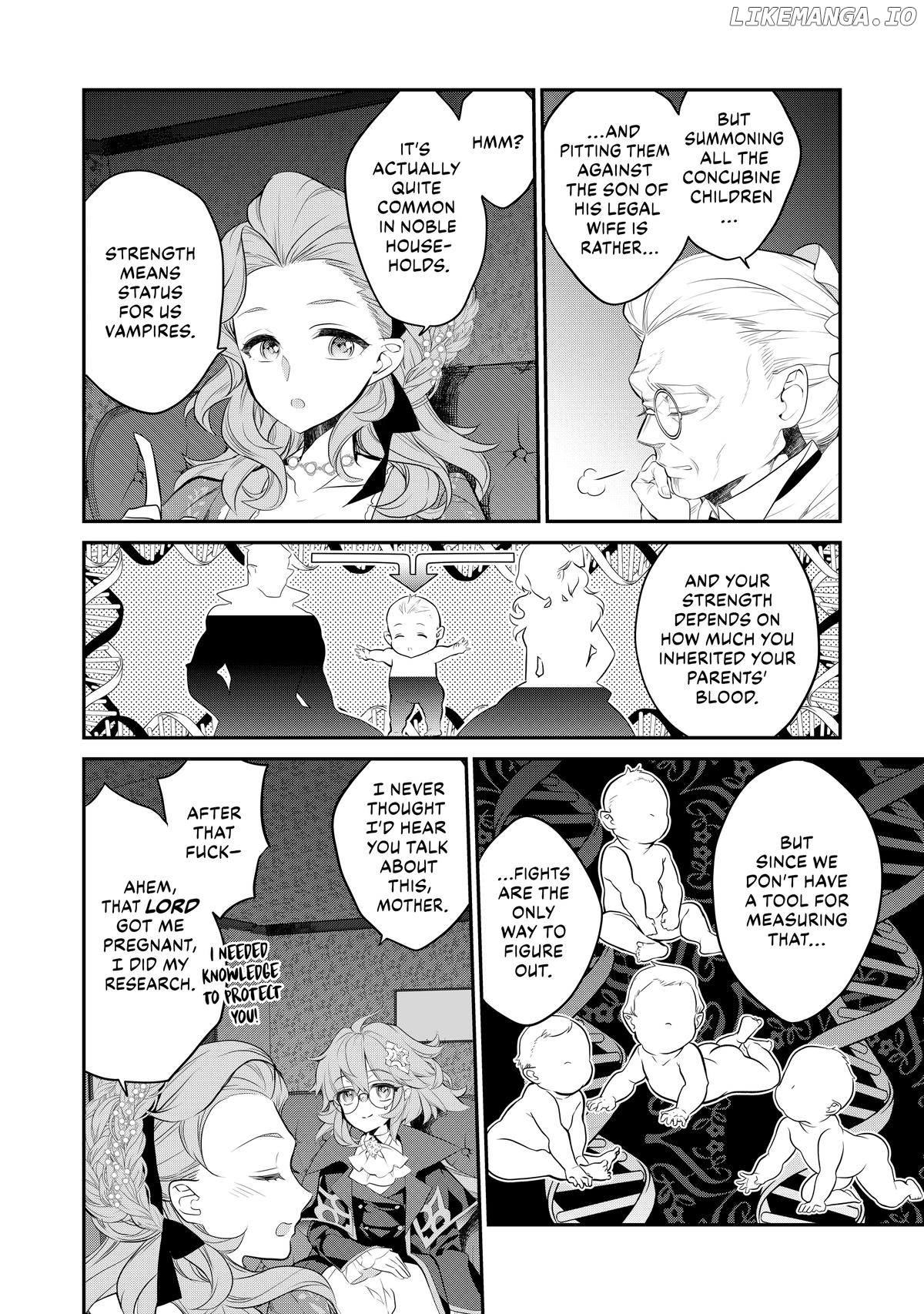 Kaketa Tsuki no Mercedes ~Kyuuketsuki no Kizoku ni Tensei Shitakedo Suterare Sounanode Dungeon wo Seihasuru~ @COMIC Chapter 12 - page 14