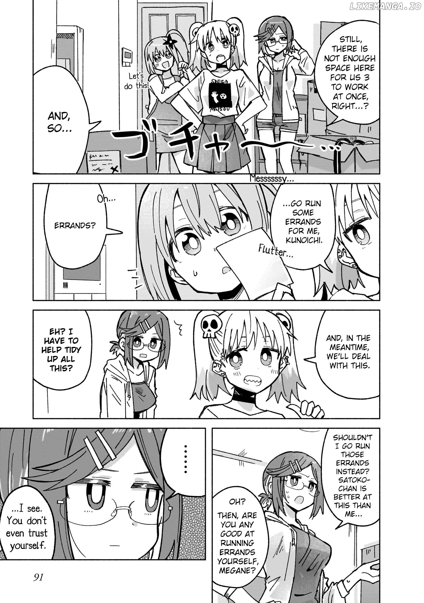 A Ninja and an Assassin Living Together Chapter 39 - page 3