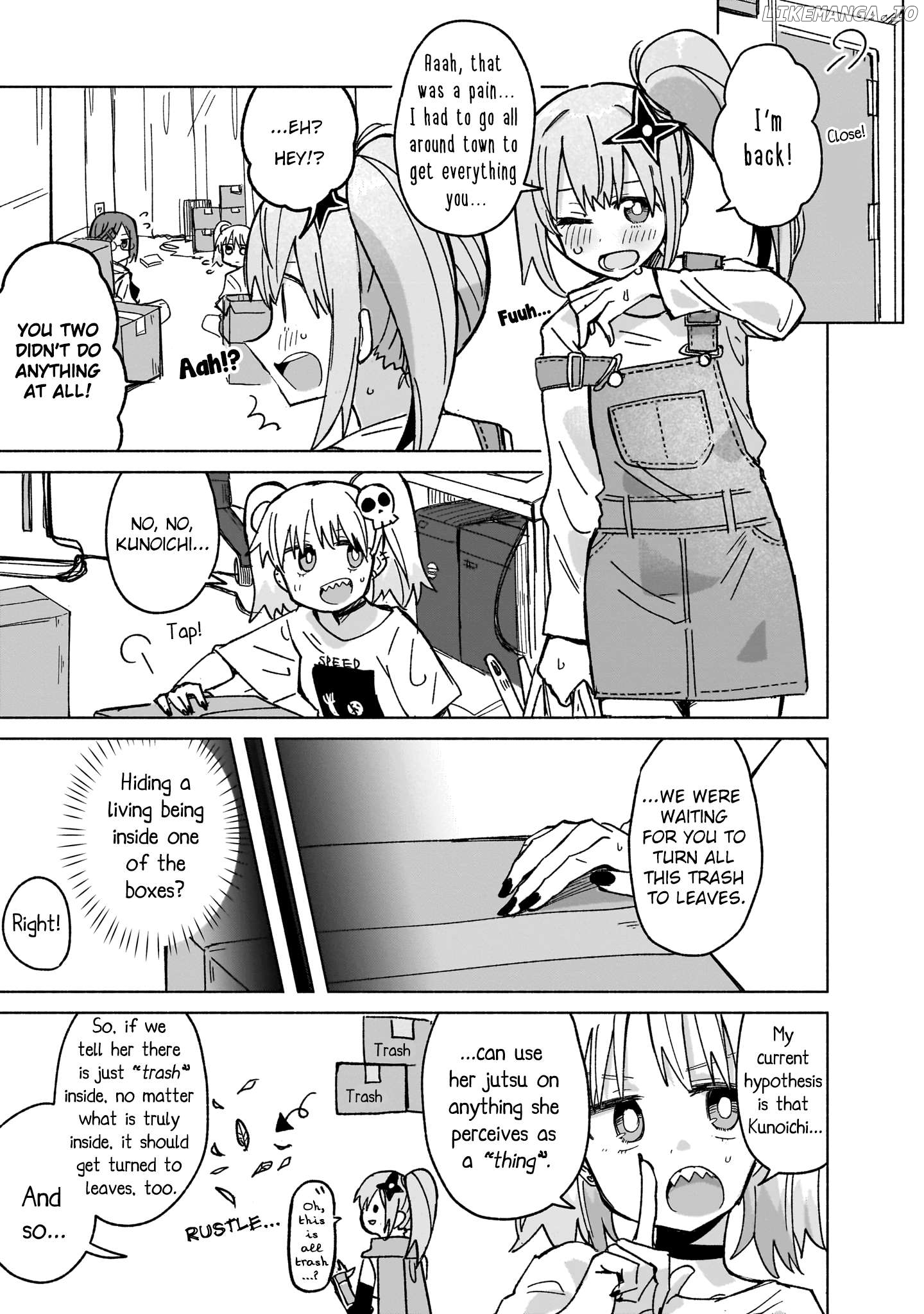 A Ninja and an Assassin Living Together Chapter 39 - page 7