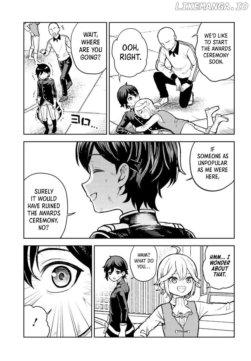 I was reincarnated as the villain with evil eyes, so I aim to be a mob character Chapter 7.2 - page 14