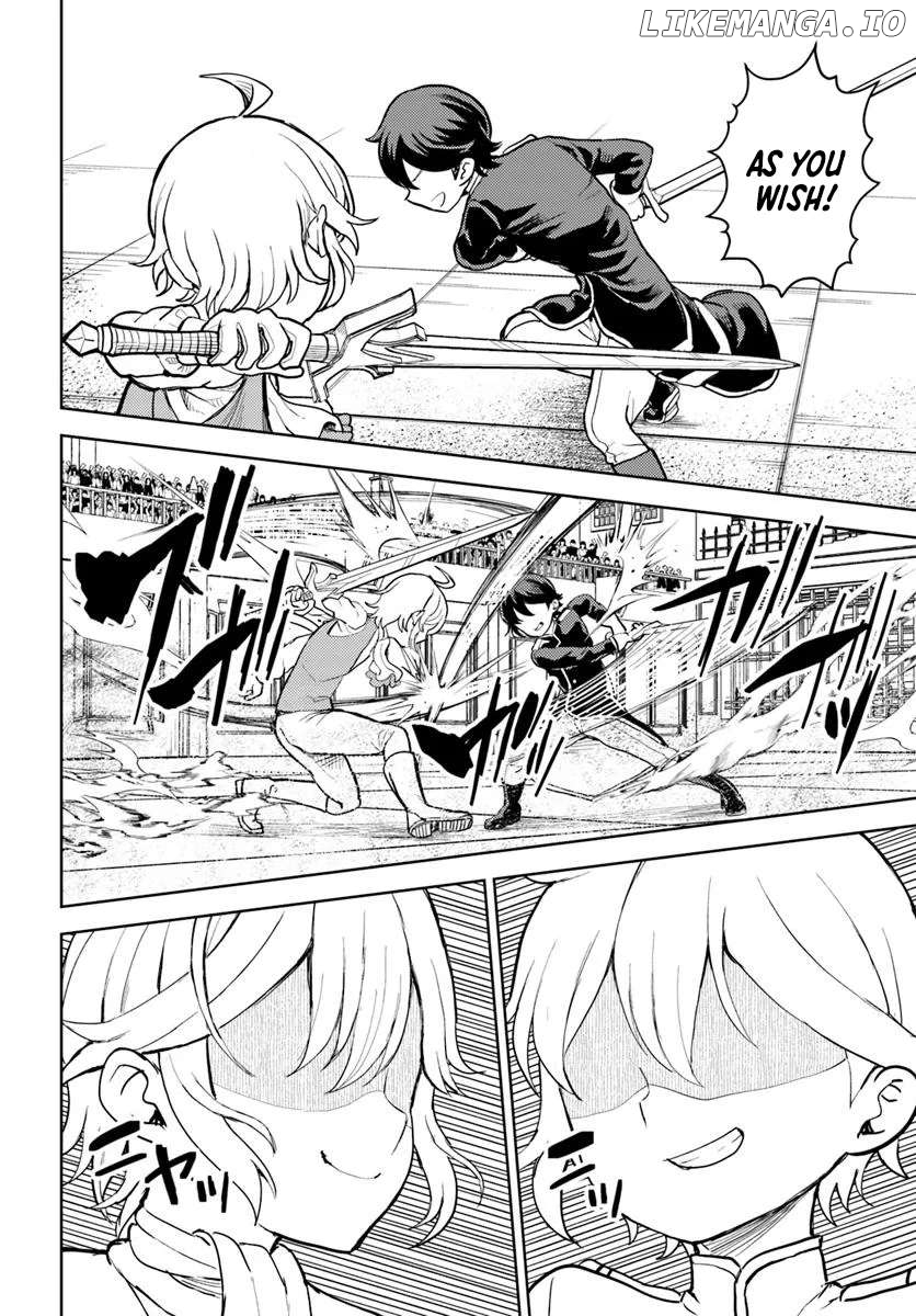 I was reincarnated as the villain with evil eyes, so I aim to be a mob character Chapter 7.2 - page 7